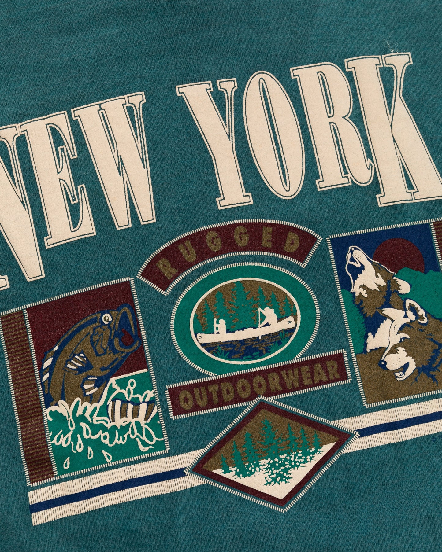 Vintage New York Rugged Outdoorwear Tee