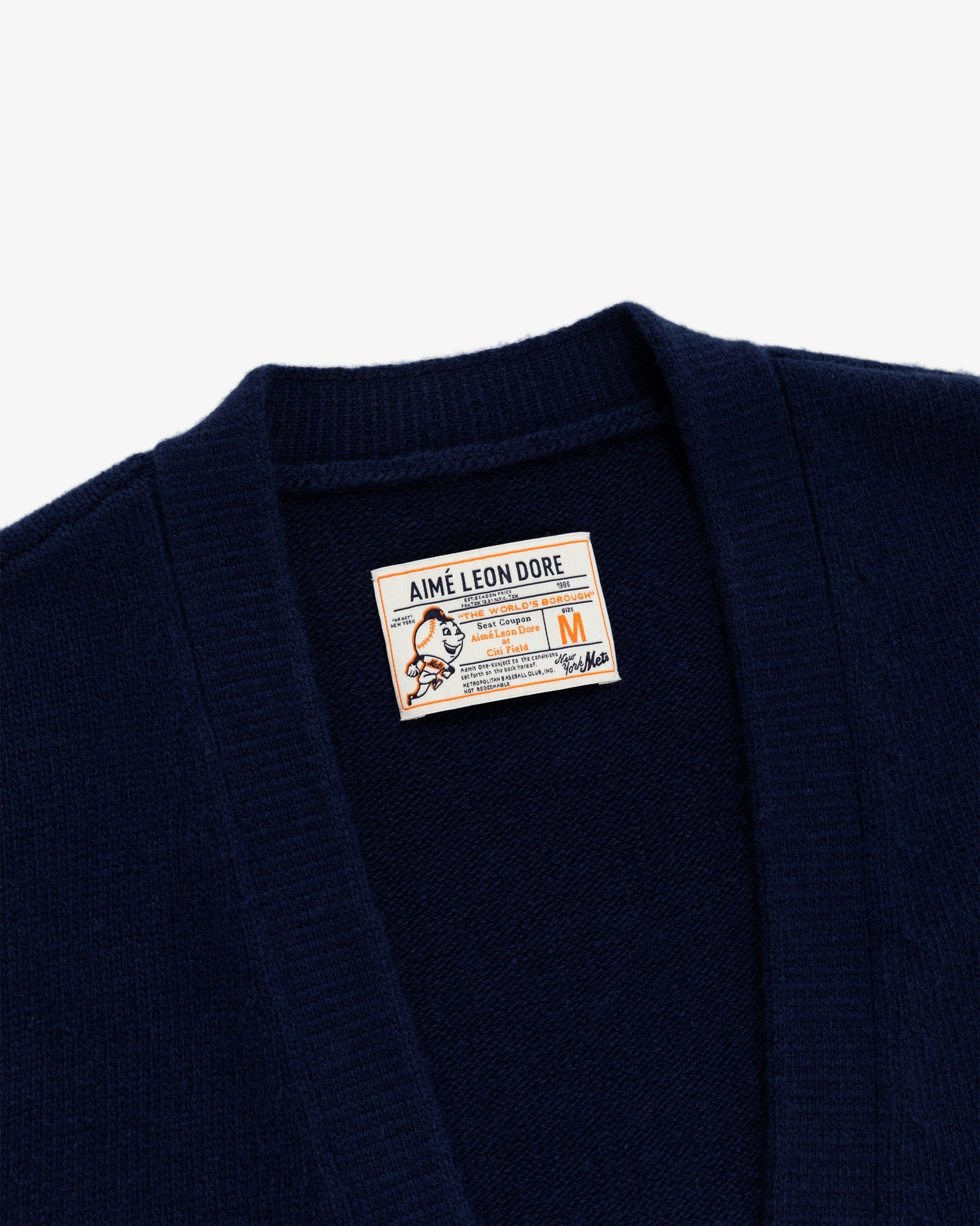 ALD / New York Mets Merino Cardigan