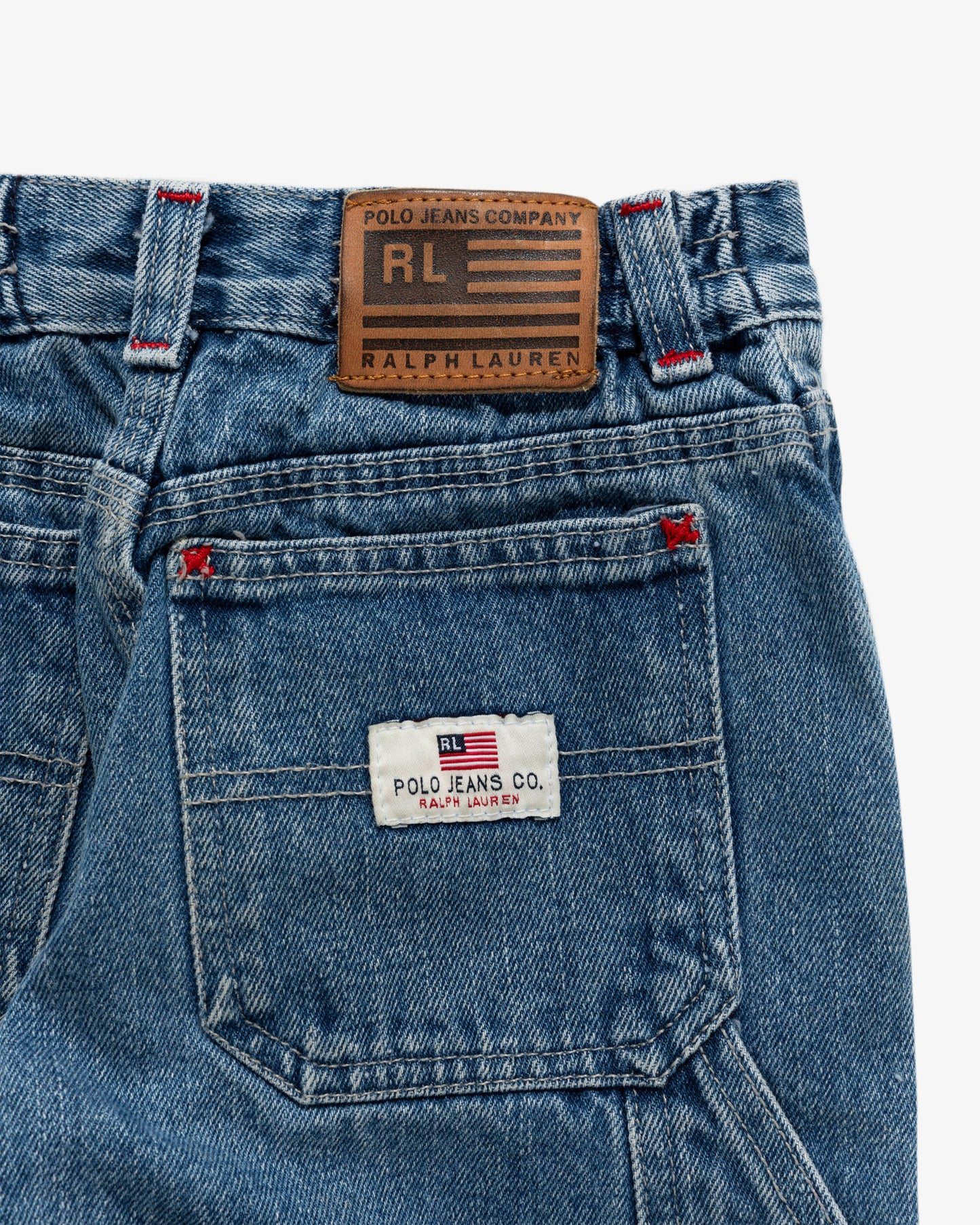 Vintage Kids Polo Jeans Co. Denim Short