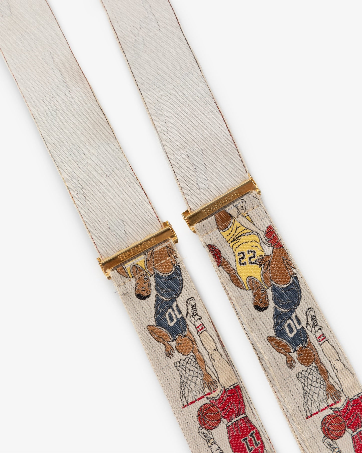 Vintage Trafalgar Basketball Suspenders