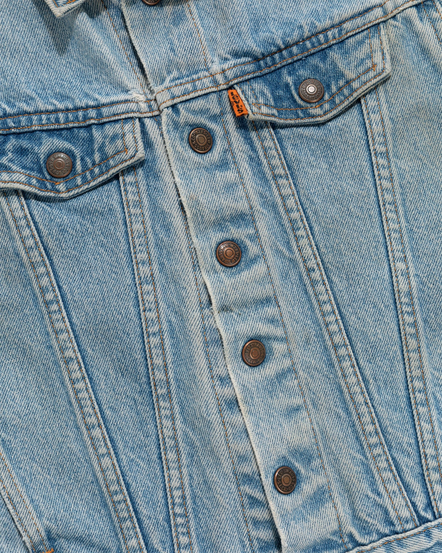 Vintage Kids Levi's Orange Tab Denim Jacket