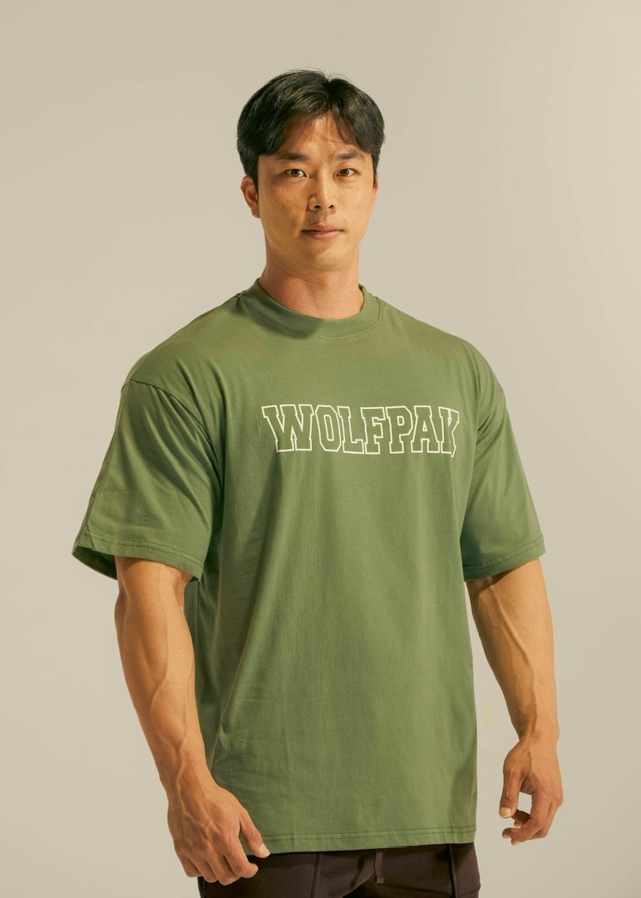 Men's Varsity Tee Moss Green