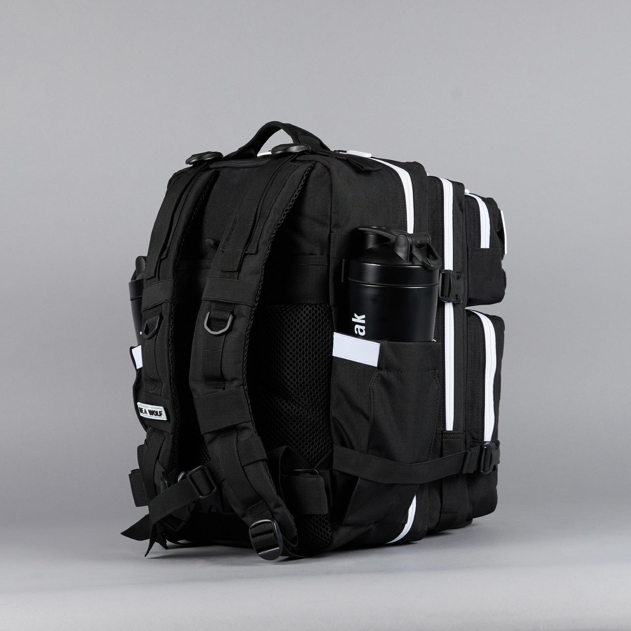 35L Backpack Alpha Black White Accents