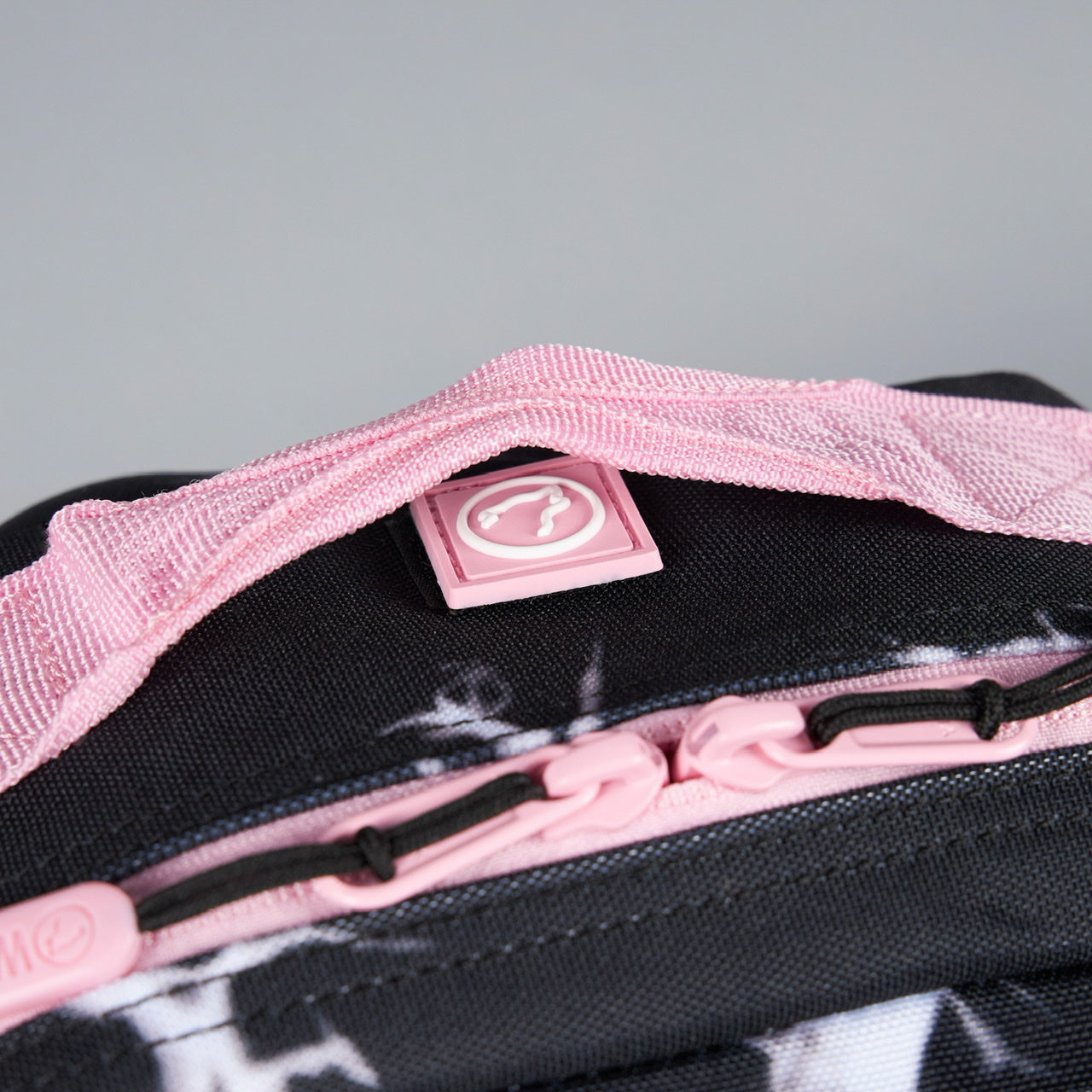 9L Backpack Mini Black Lightning Knockout Pink