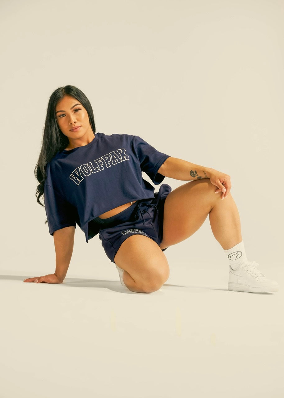 Women's Varsity Shorts Varsity Blue