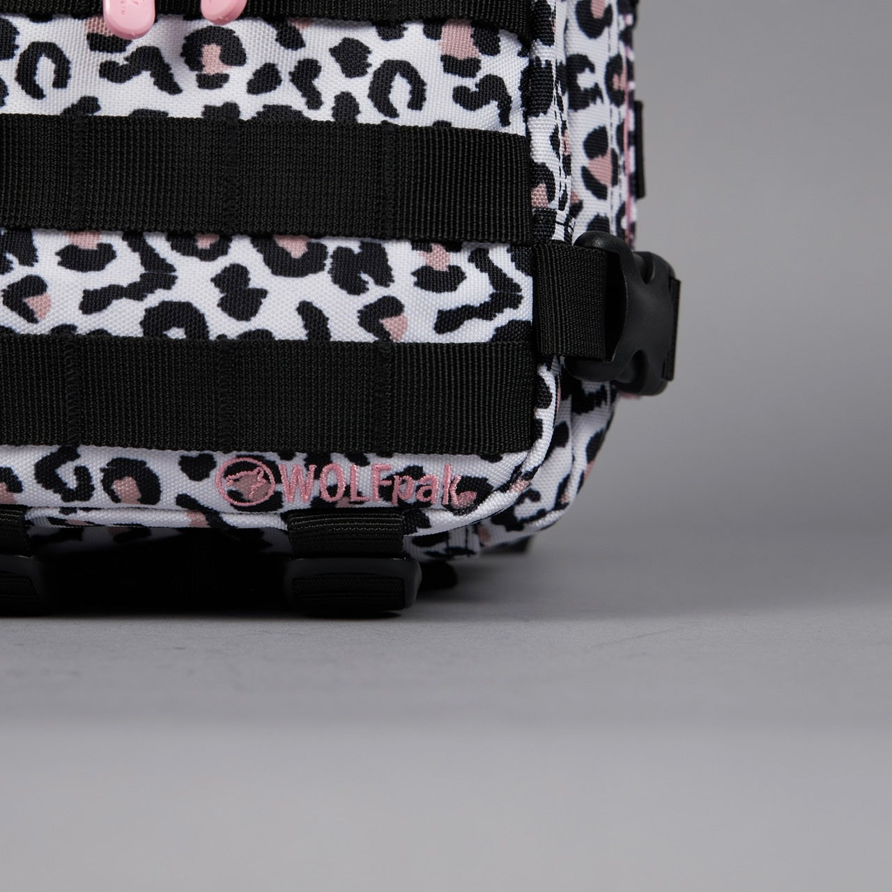 9L Backpack Mini Leopard Pink Zip