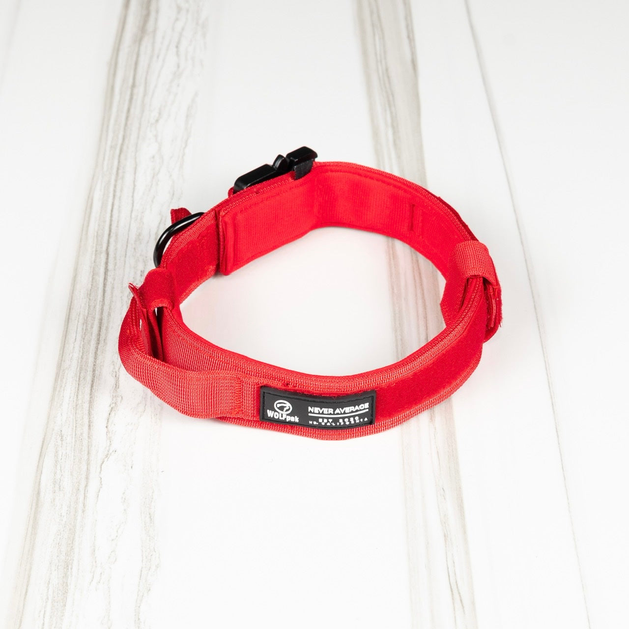 Tactical Nylon Dog Collar Elite Red