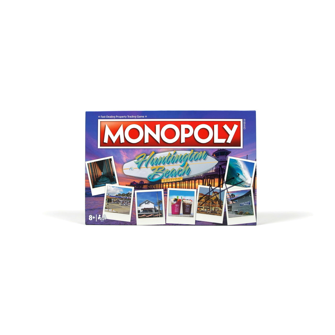 Huntington Beach Monopoly x WolfPak Collaboration