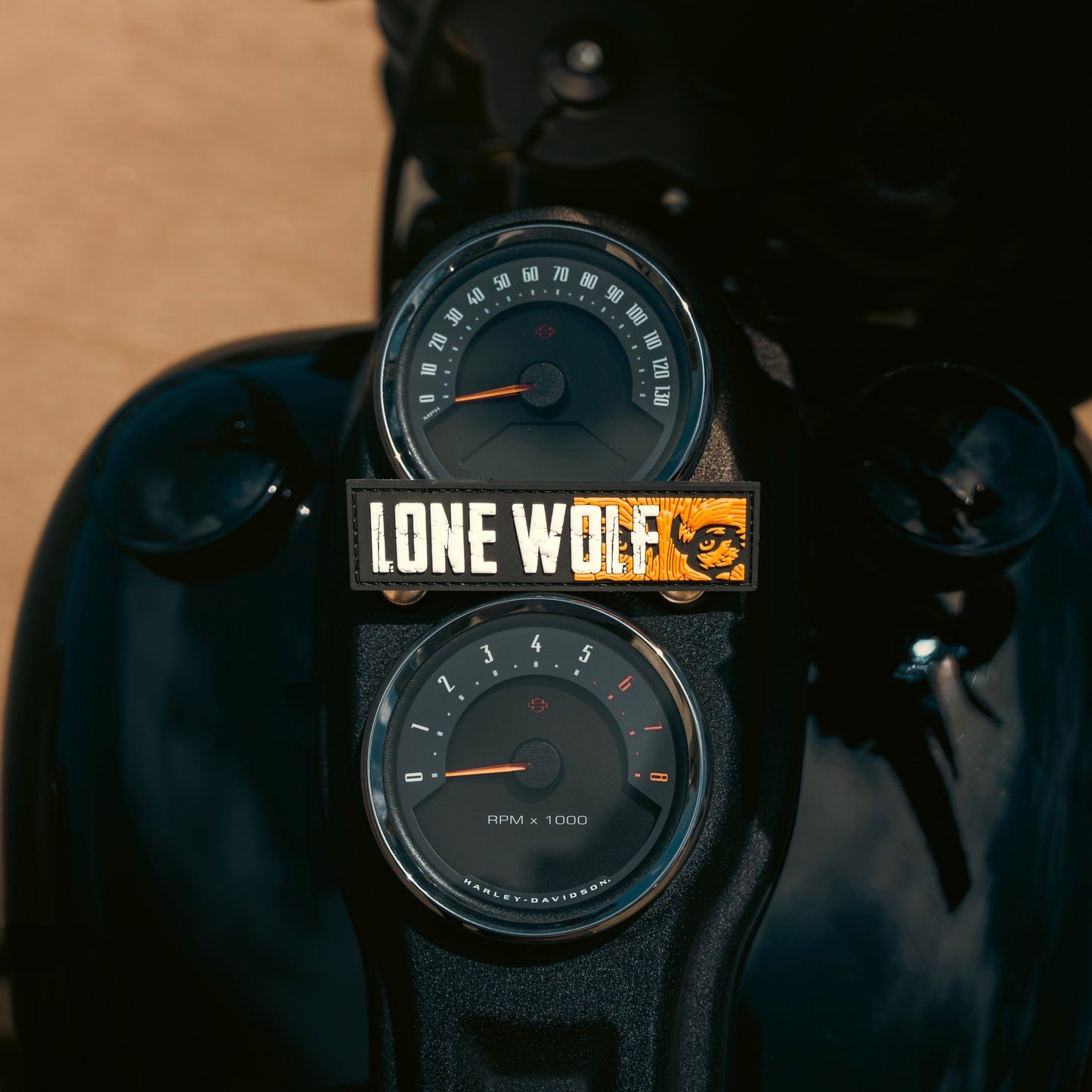 Ride or Die Lone Wolf Patch