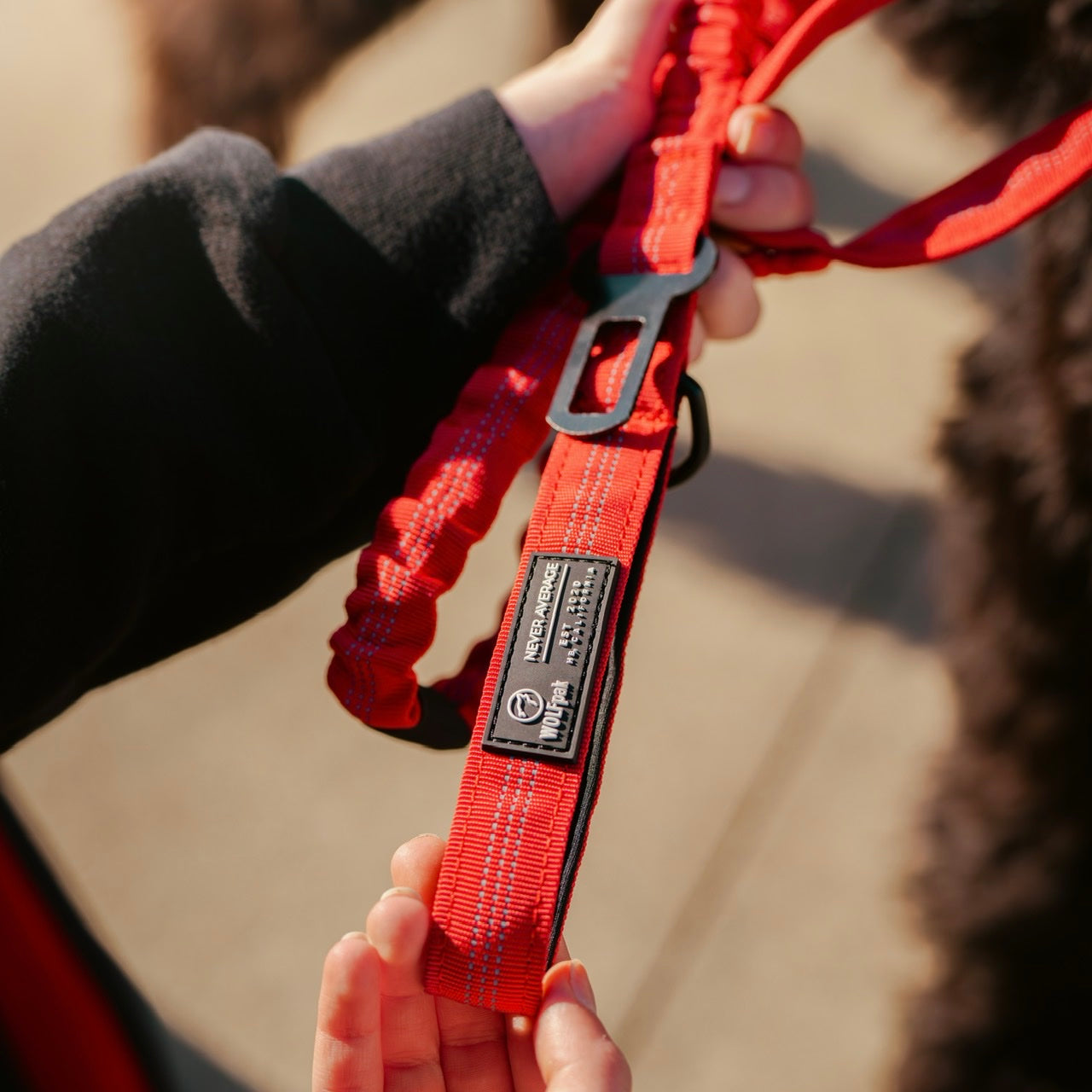 Tactical Nylon Leash Elite Red