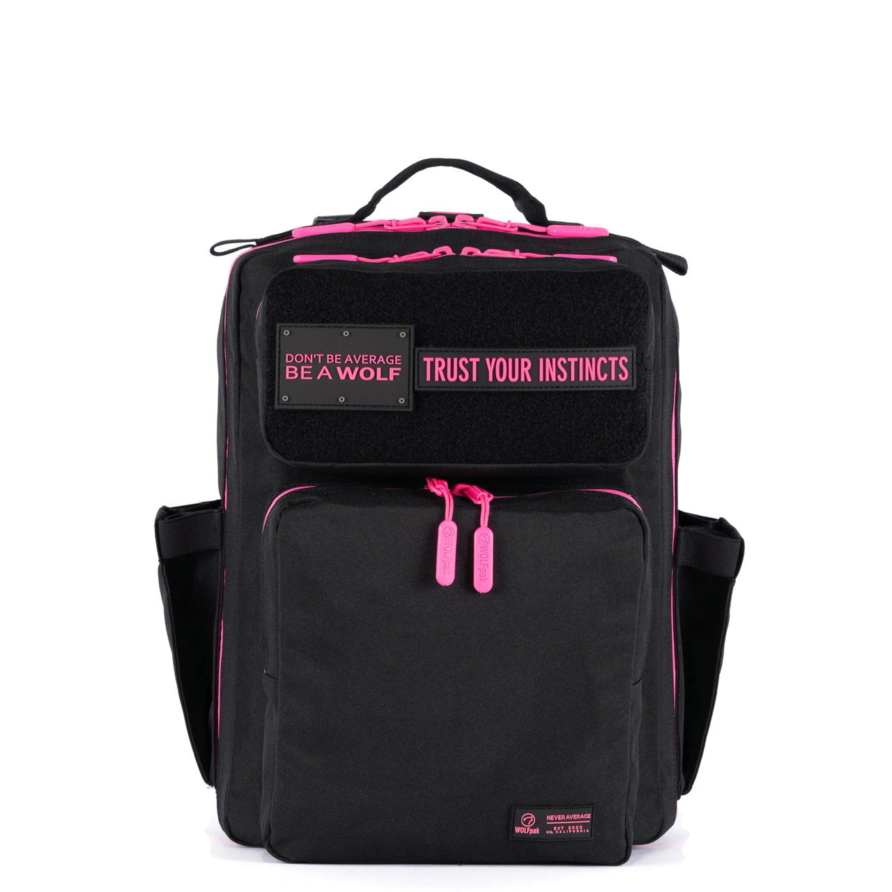 15L Backpack Black Neon Pink