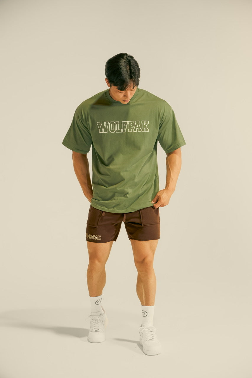 Men's Varsity Tee Moss Green