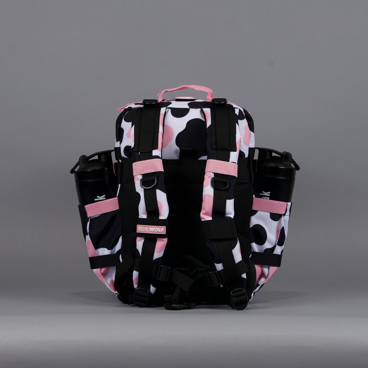 35L Backpack Pink Black Cow