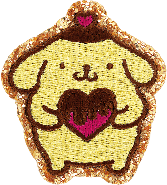 Pompompurin Glitter Varsity Patch