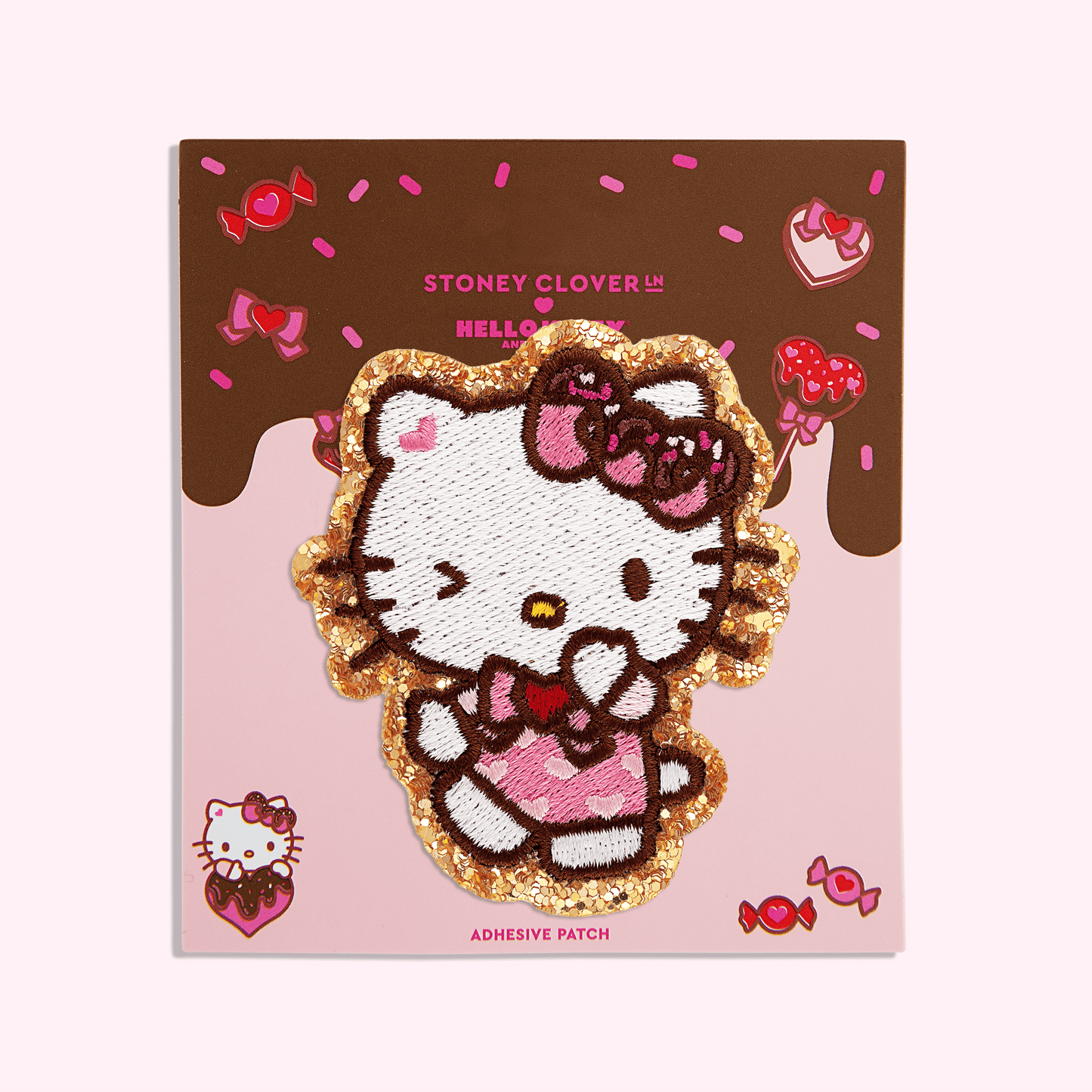 Hello Kitty Glitter Varsity Patch