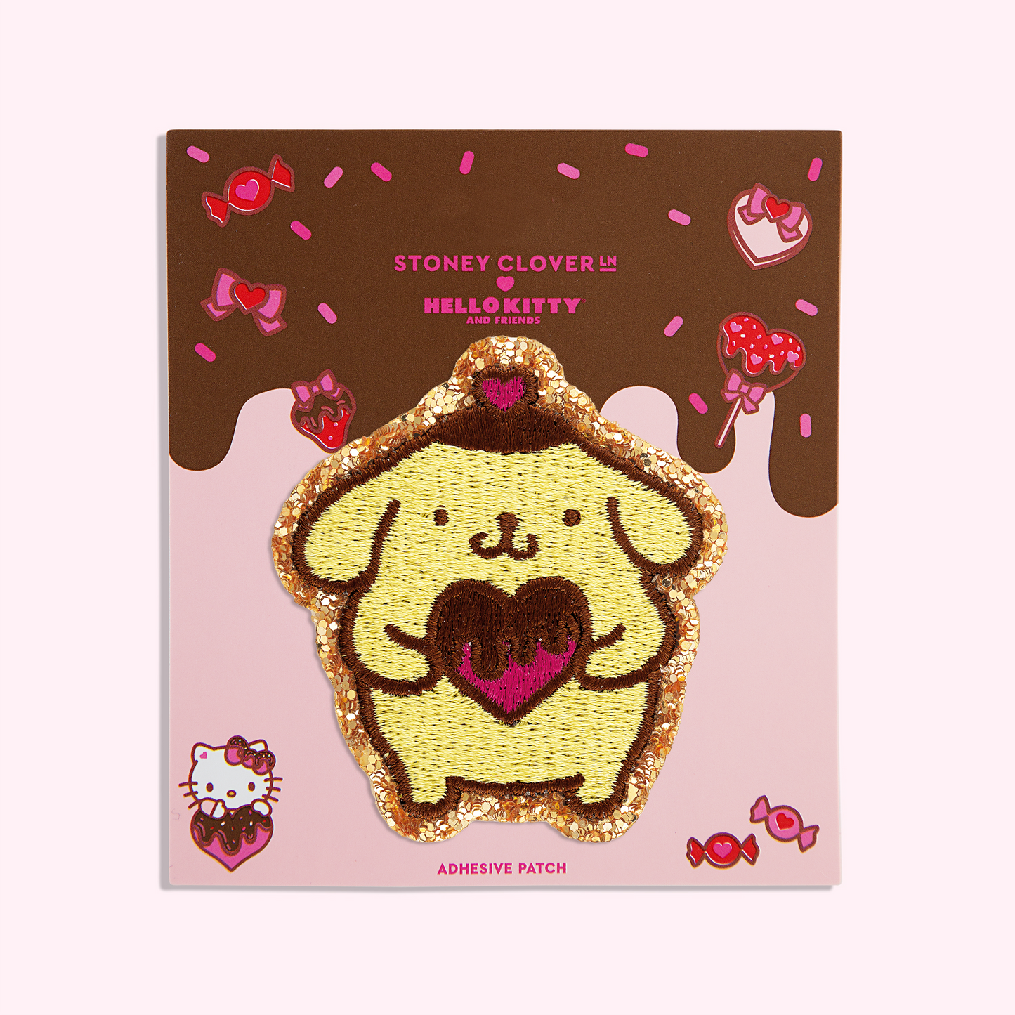 Pompompurin Glitter Varsity Patch