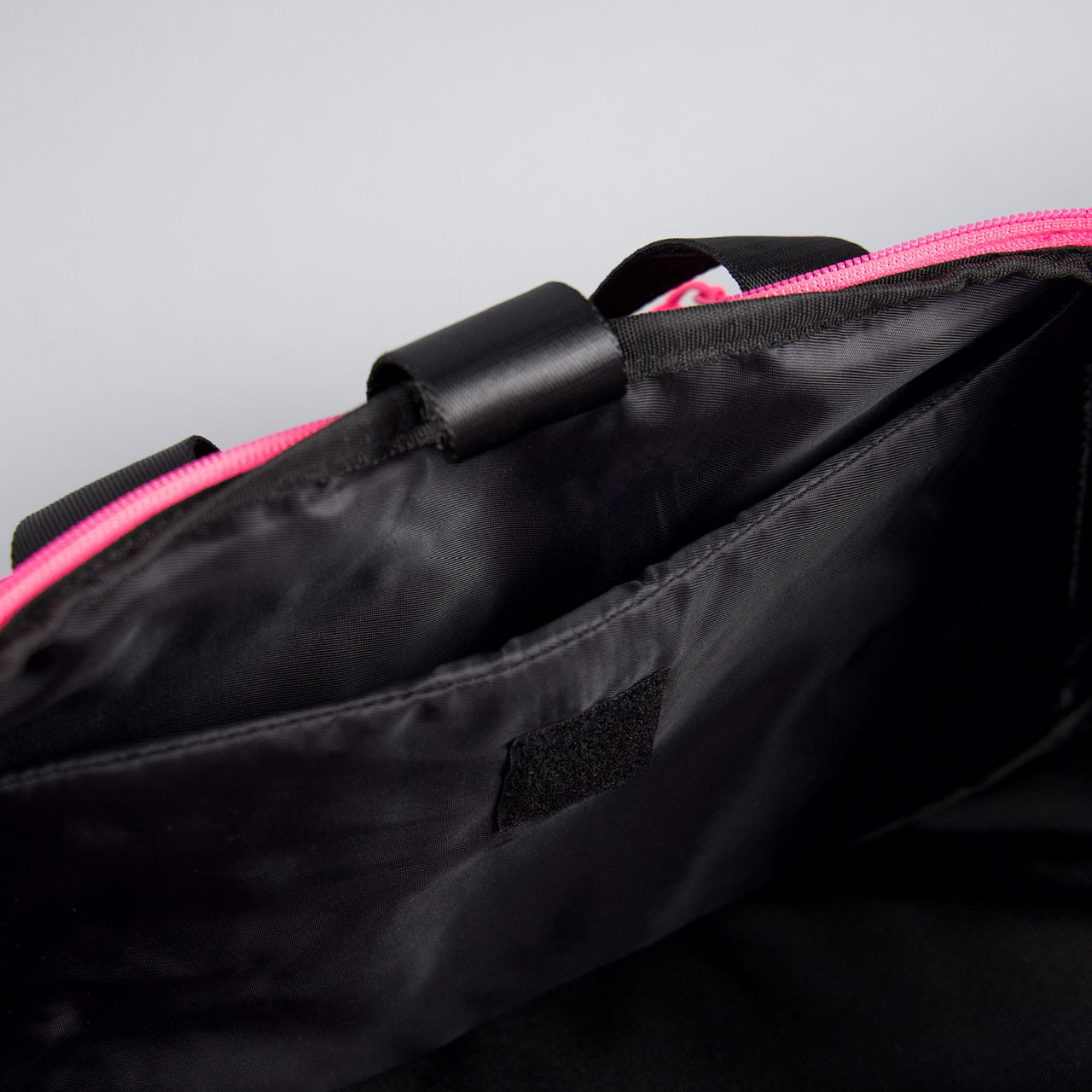 20L Mini Duffle Bag Black Neon Pink