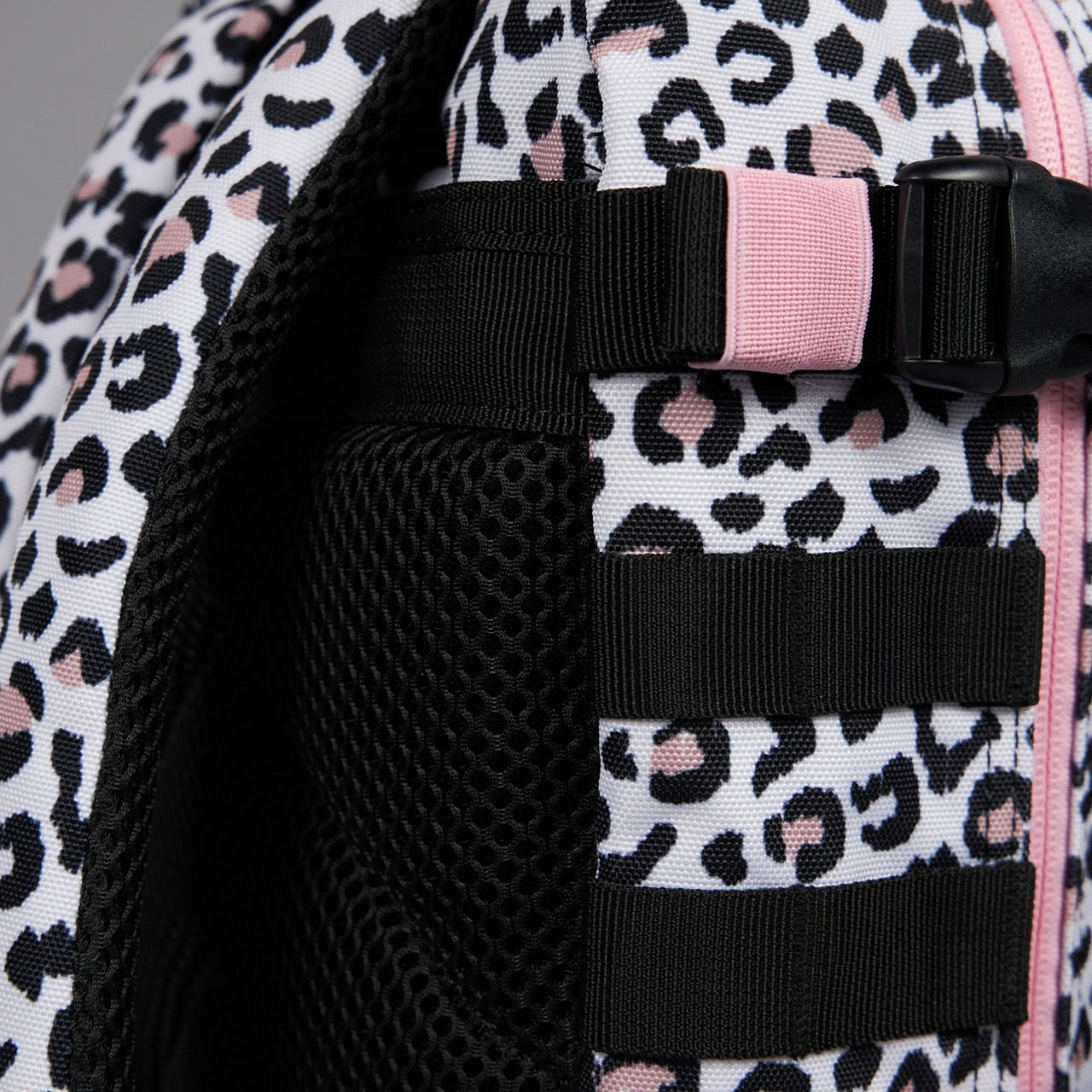 9L Backpack Mini Leopard Pink Zip