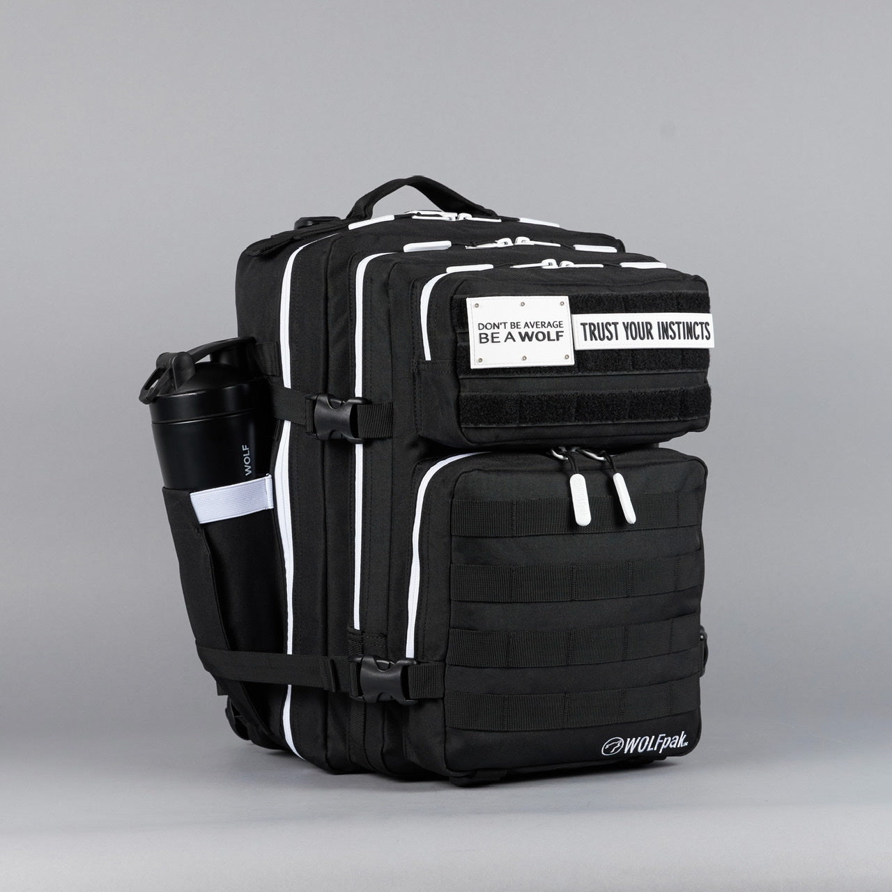 35L Backpack Alpha Black White Accents