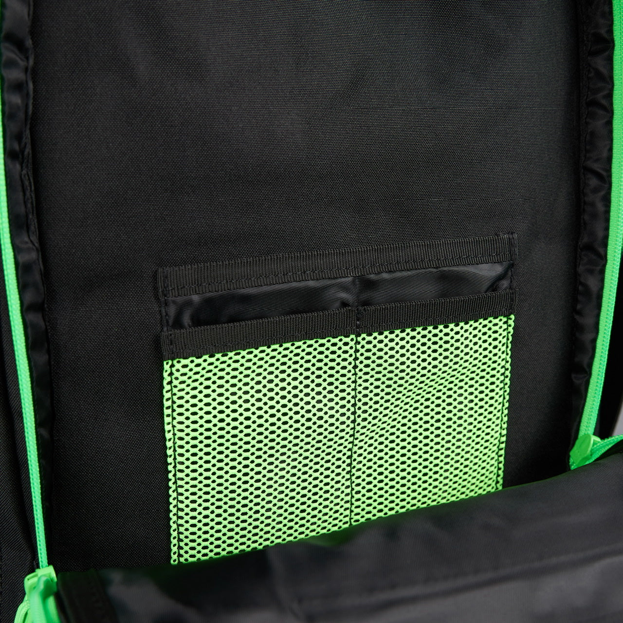 25L Backpack Black Neon Green