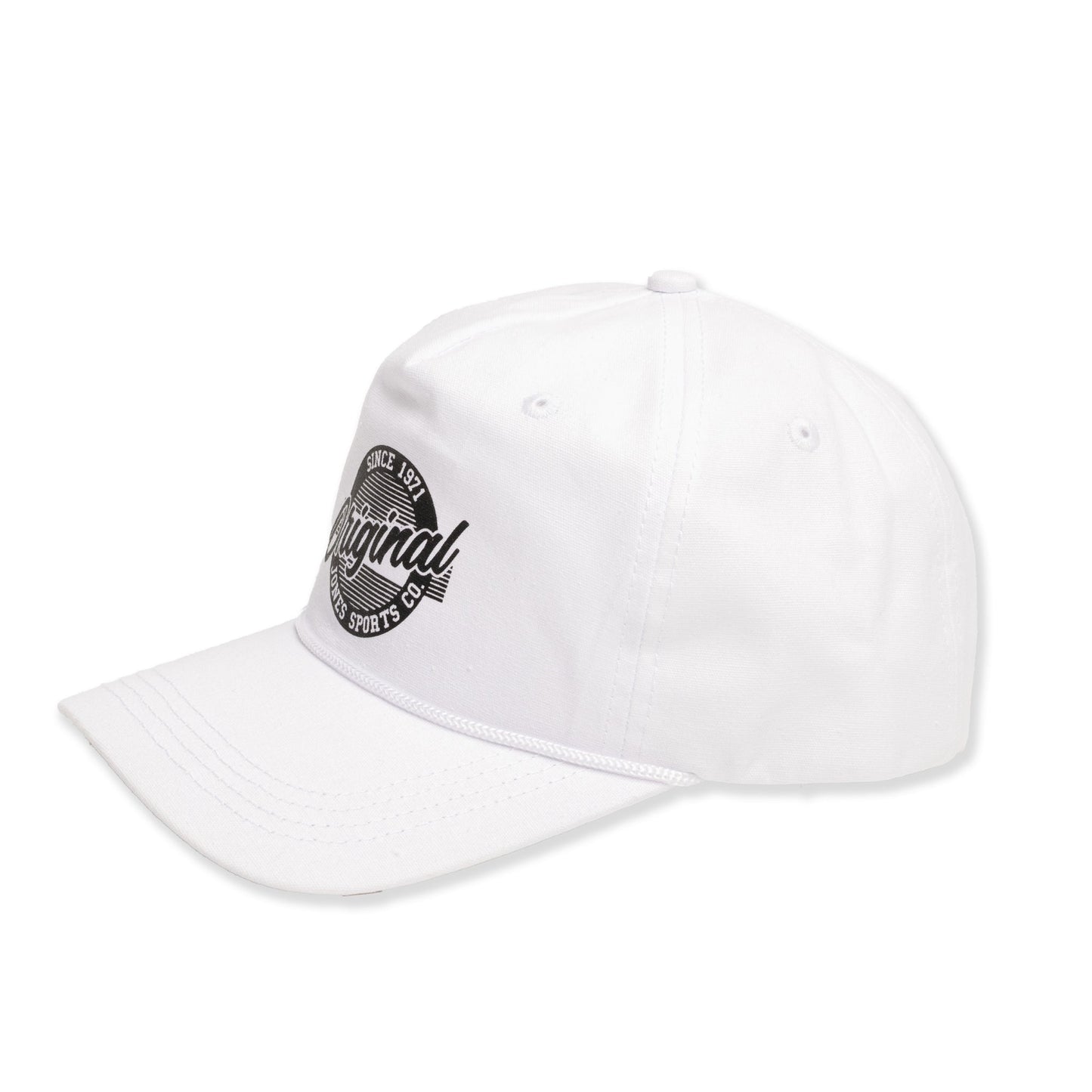 Classic Rope Original Snapback - White/Black