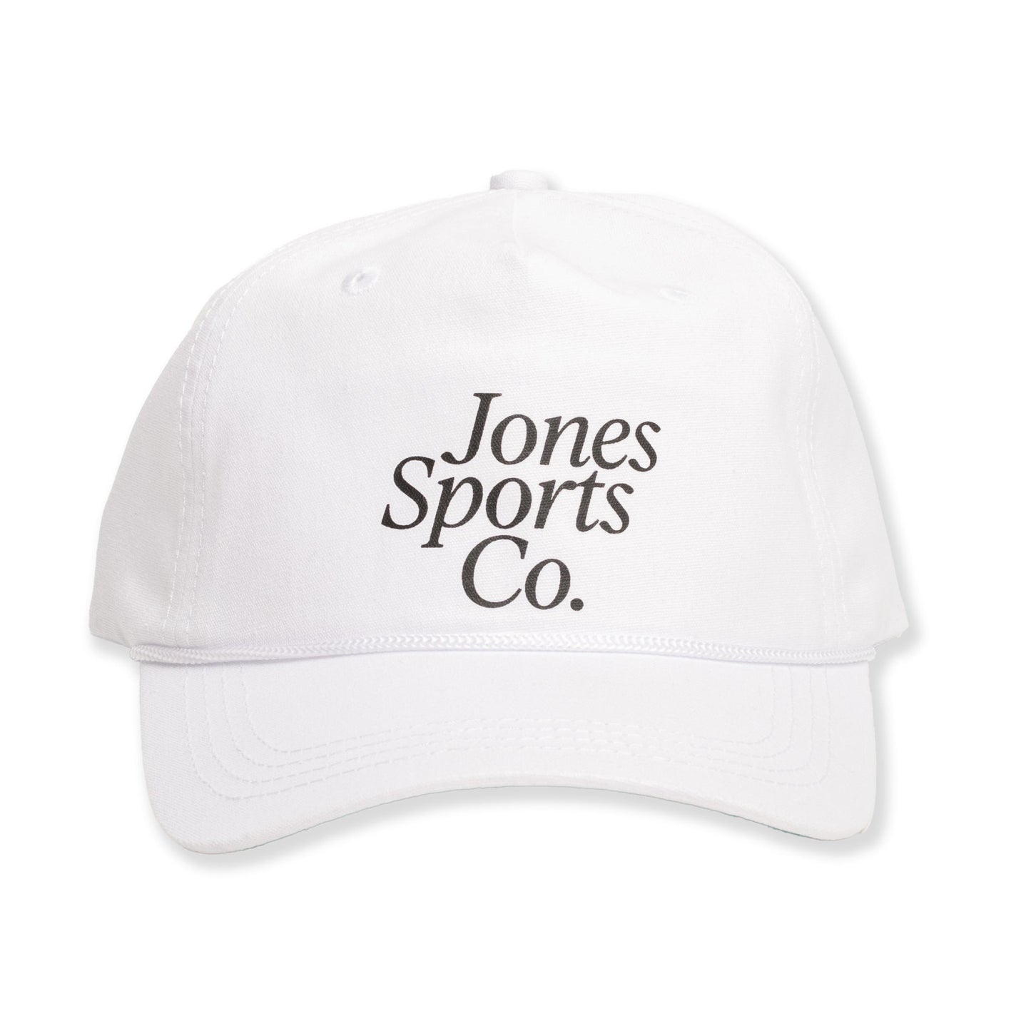 Classic Rope Jones Sports Co. Snapback - White/Black