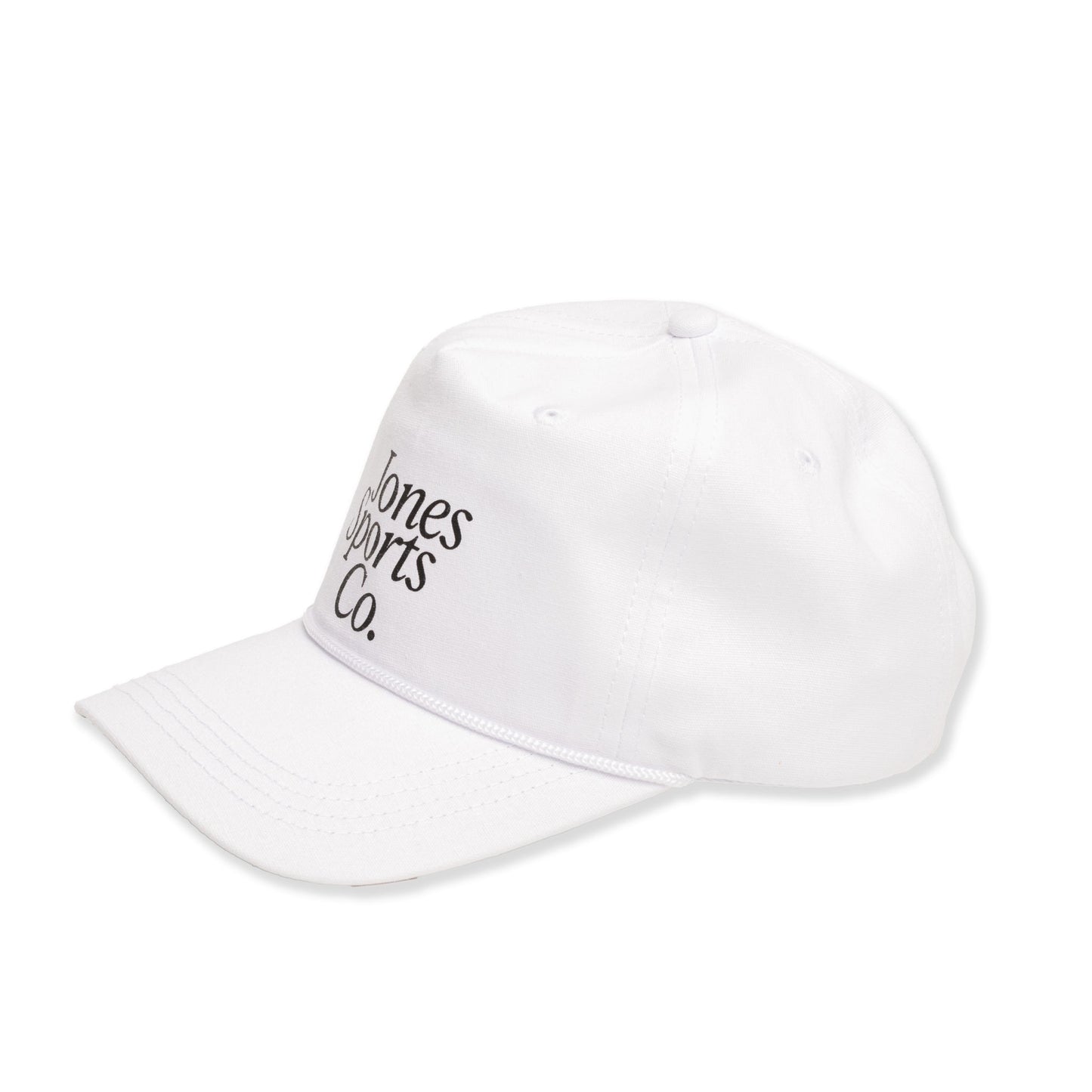 Classic Rope Jones Sports Co. Snapback - White/Black