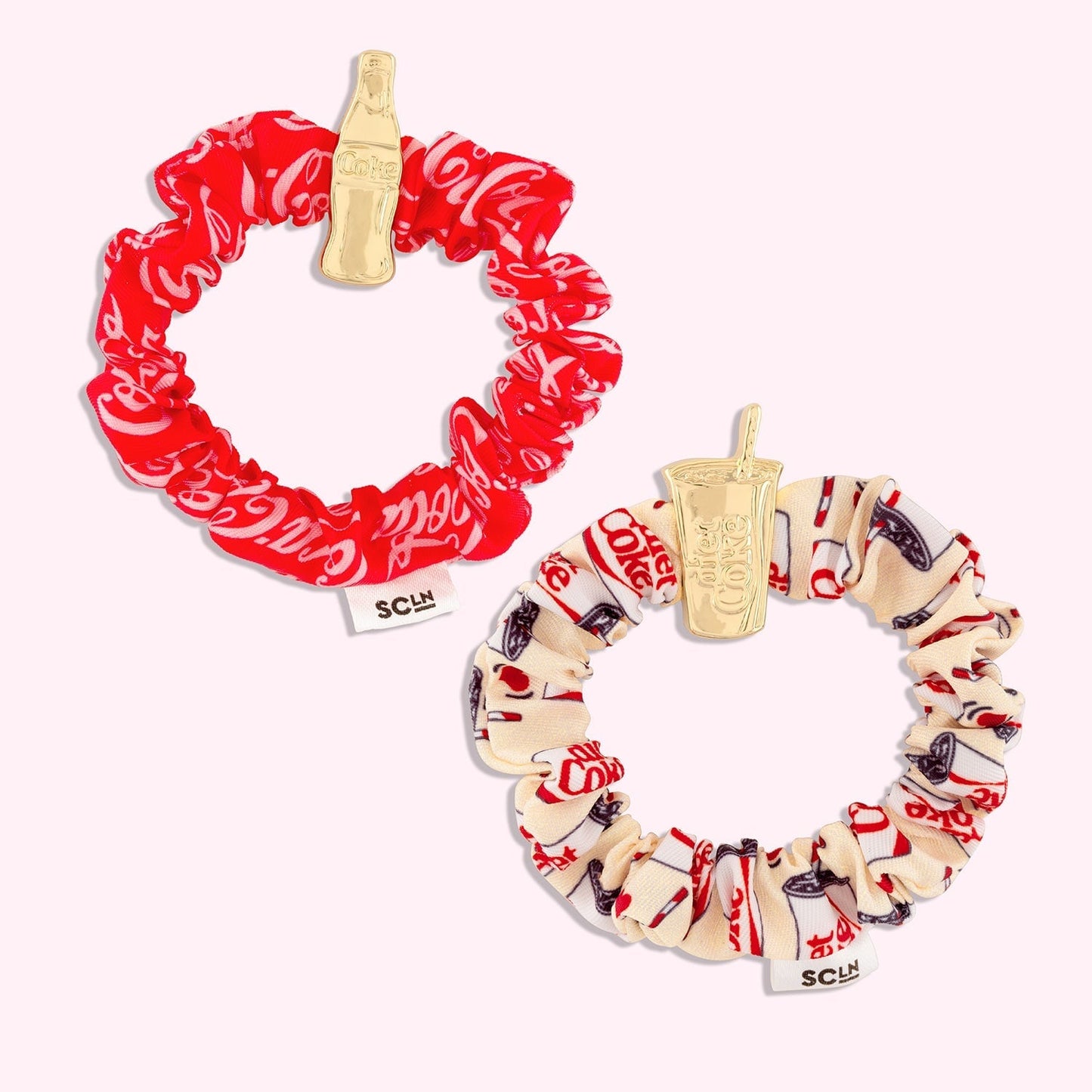 Charm Scrunchie Set