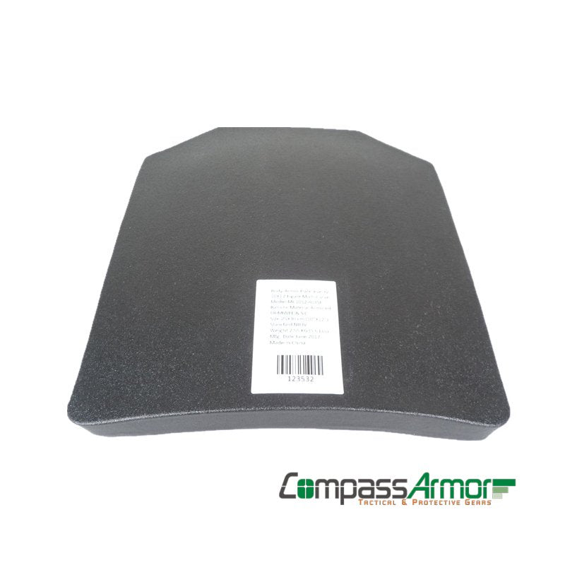 10"X12" light-weight Hard Armor Rifle Plate NIJ IV Multi-curves Spray Coating