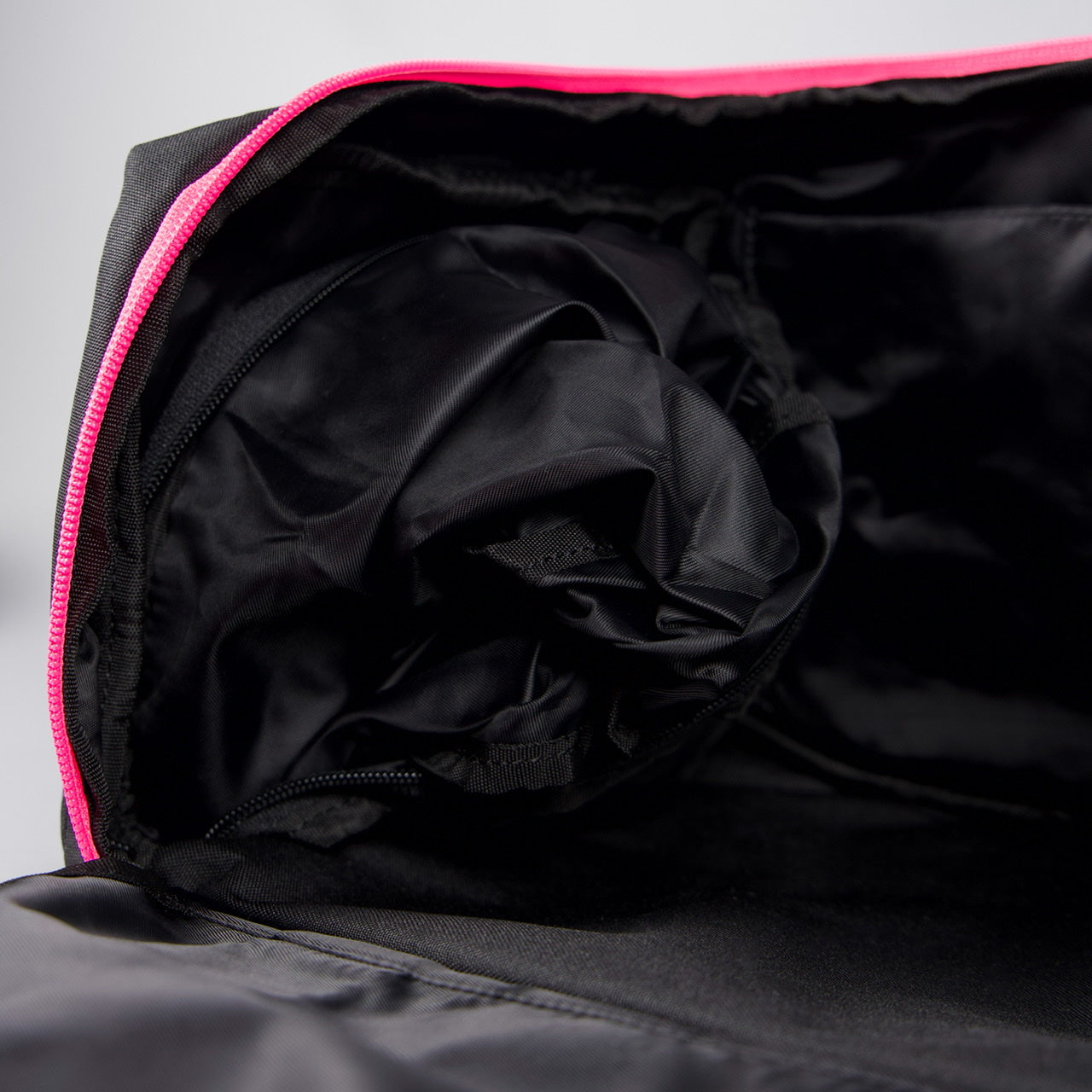 20L Mini Duffle Bag Black Neon Pink