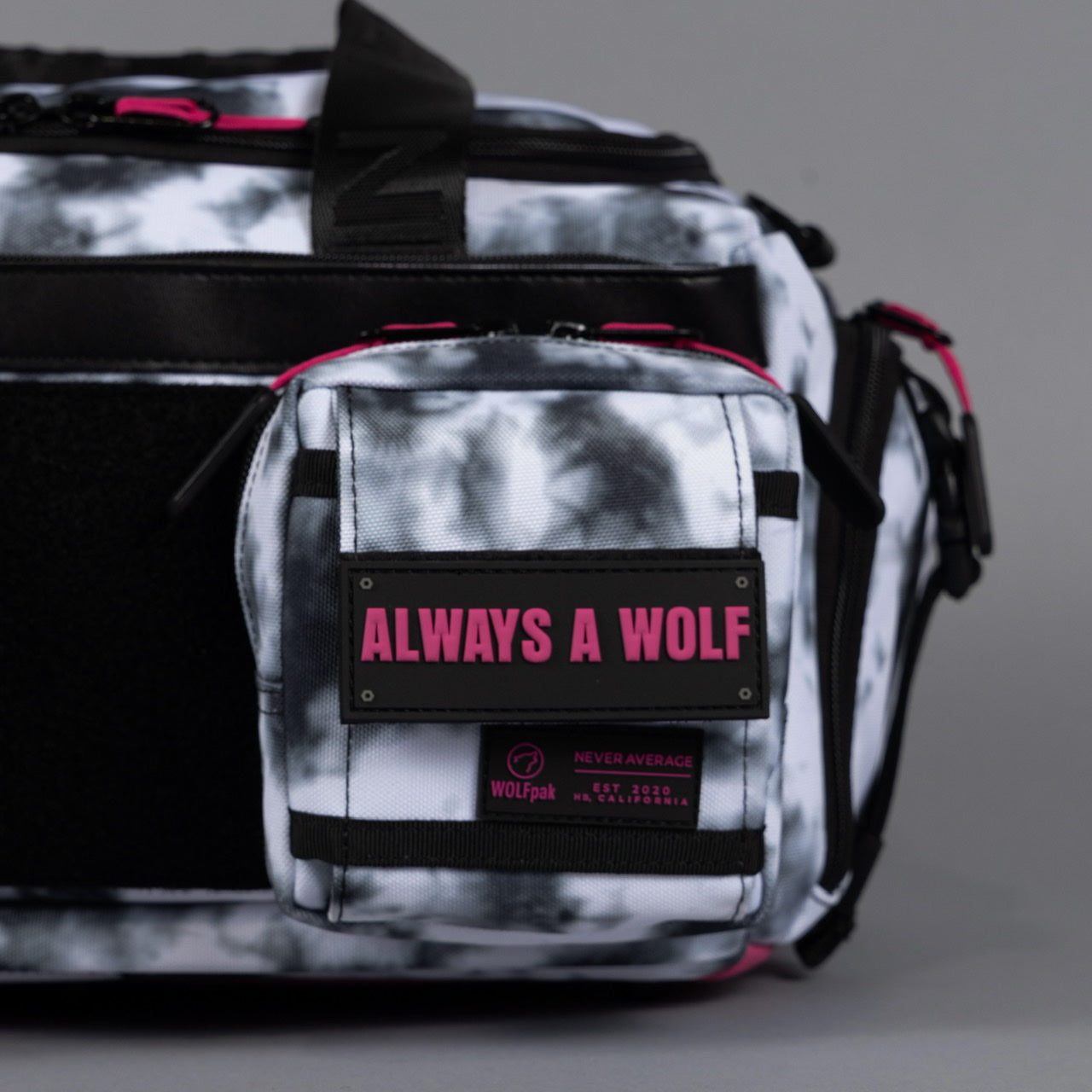 20L Mini Duffle Bag Timber Wolf Magenta Pink