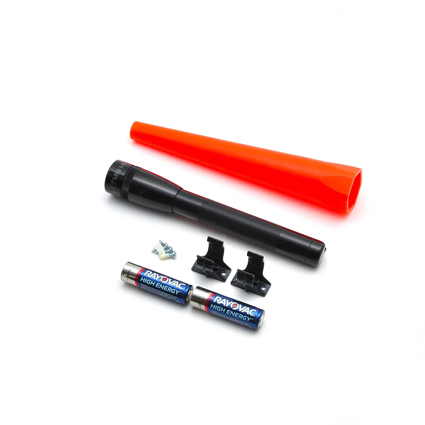 Mini Maglite AA LED Flashlight - Safety Pack