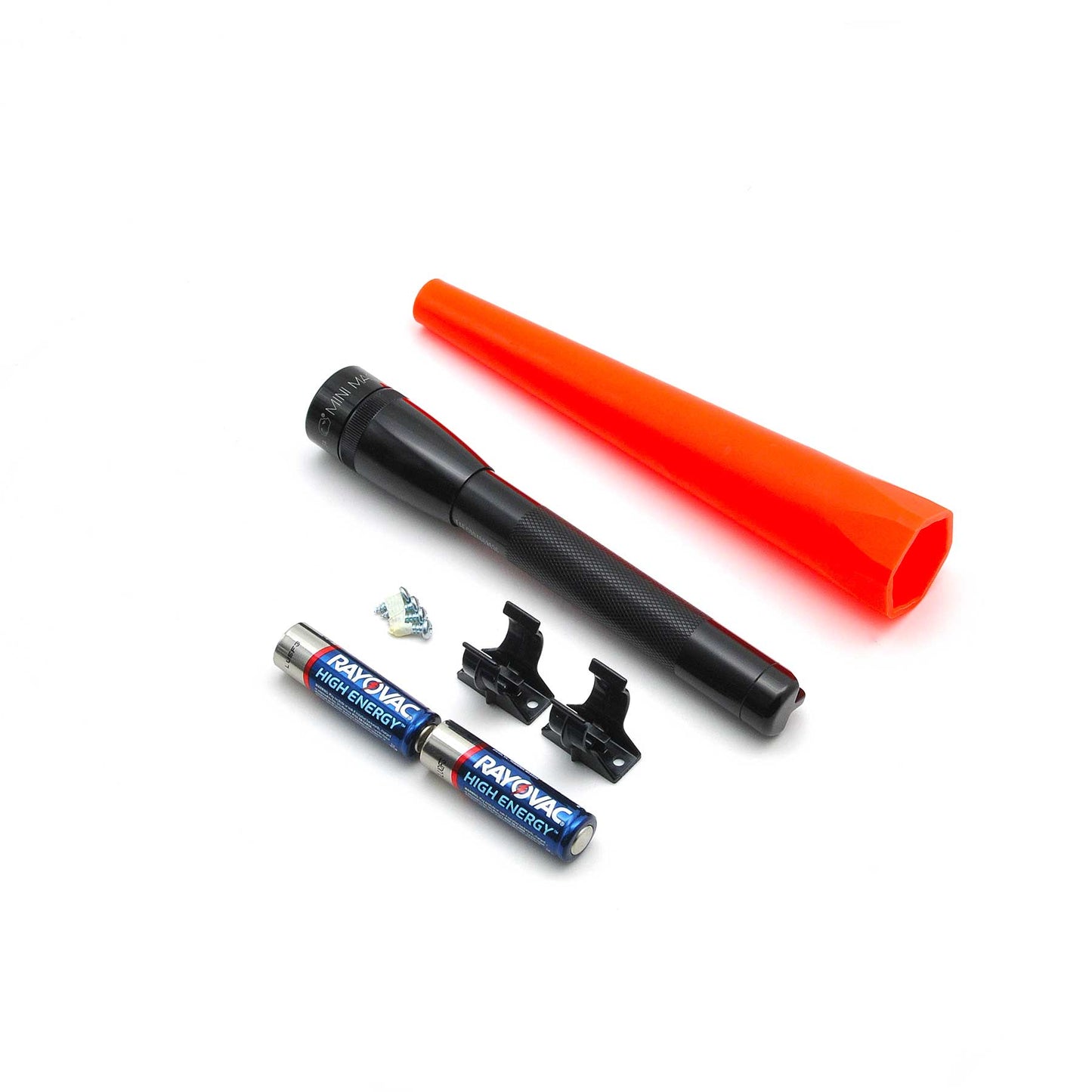 Mini Maglite AA LED Flashlight - Safety Pack