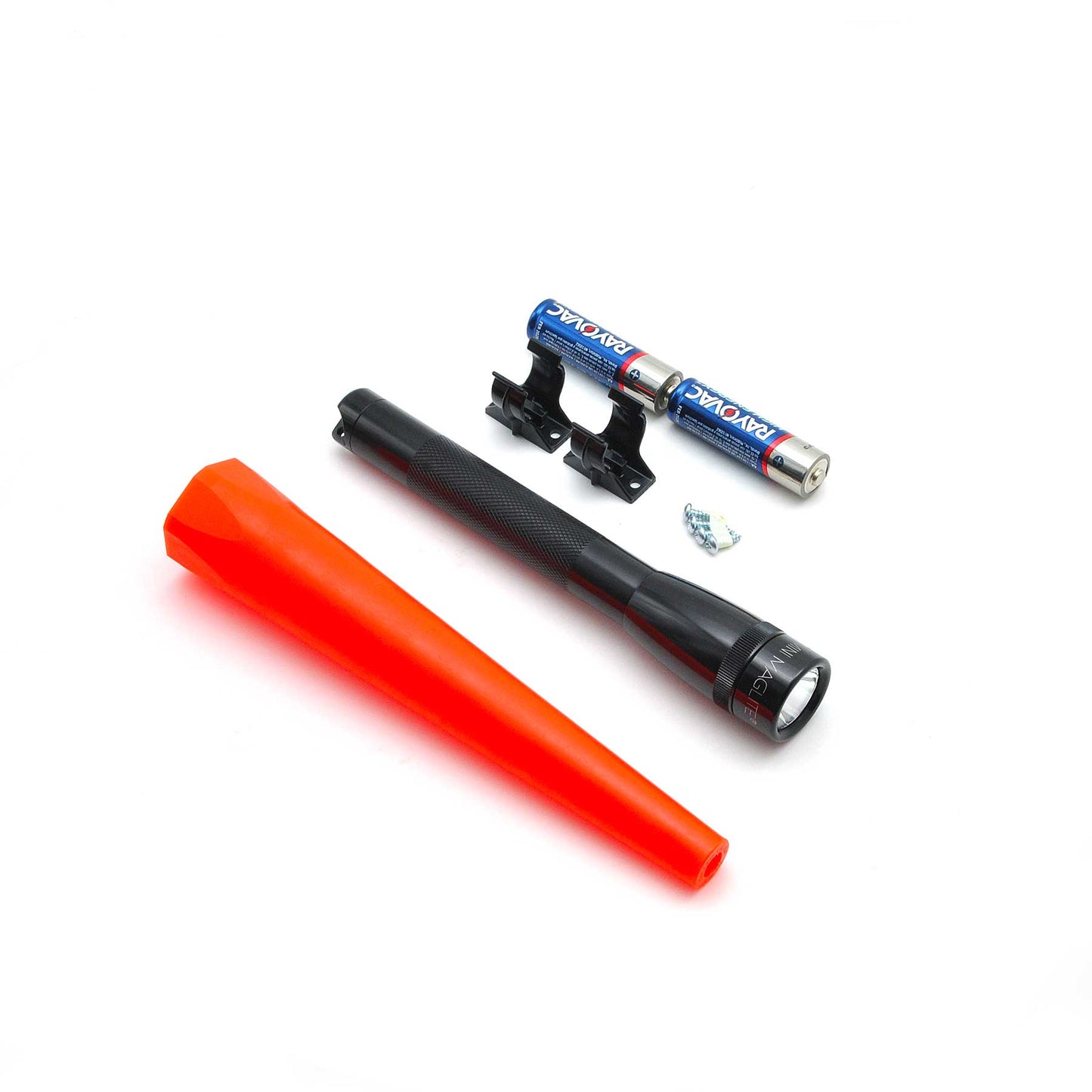 Mini Maglite AA LED Flashlight - Safety Pack