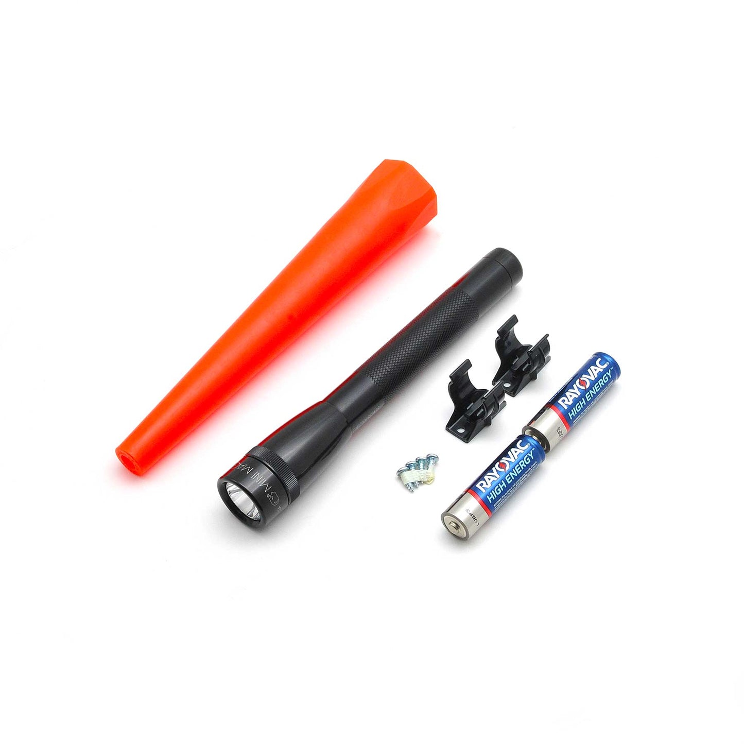 Mini Maglite AA LED Flashlight - Safety Pack