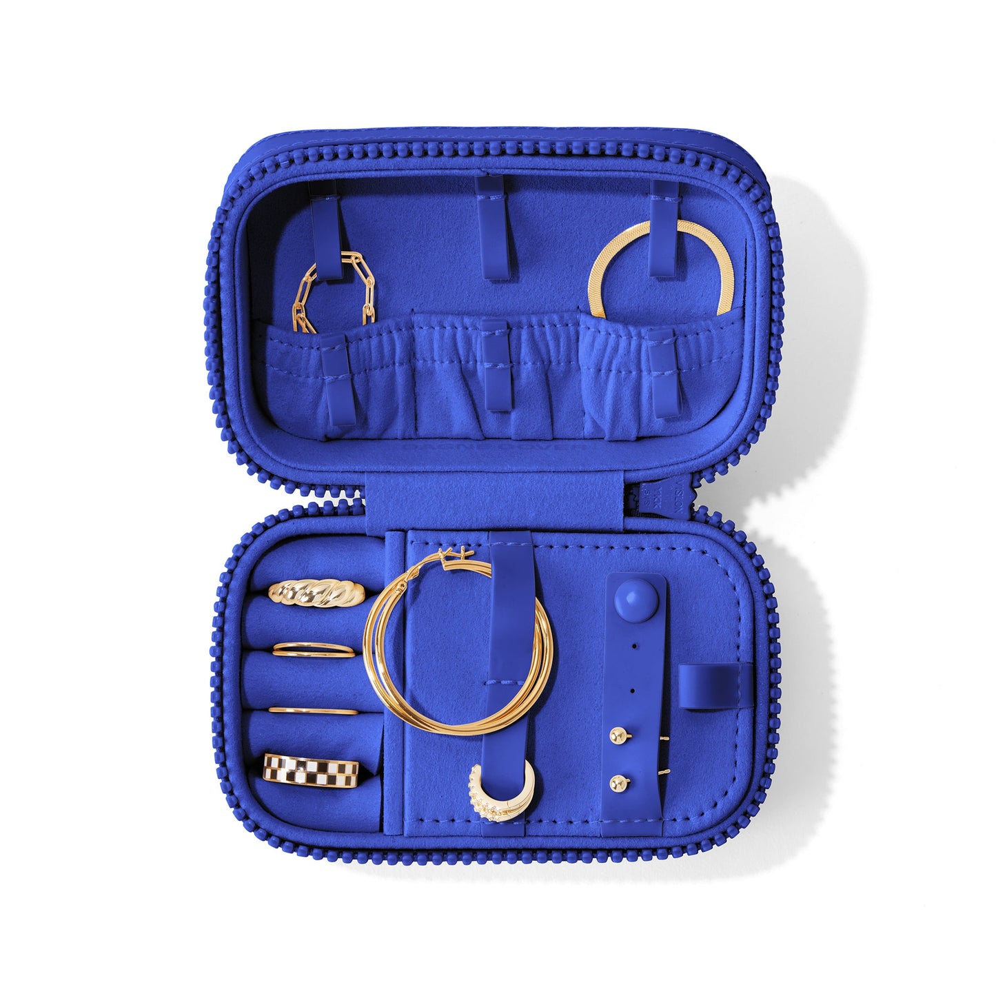 Frankie Jewelry Case in Deep Sea, Small