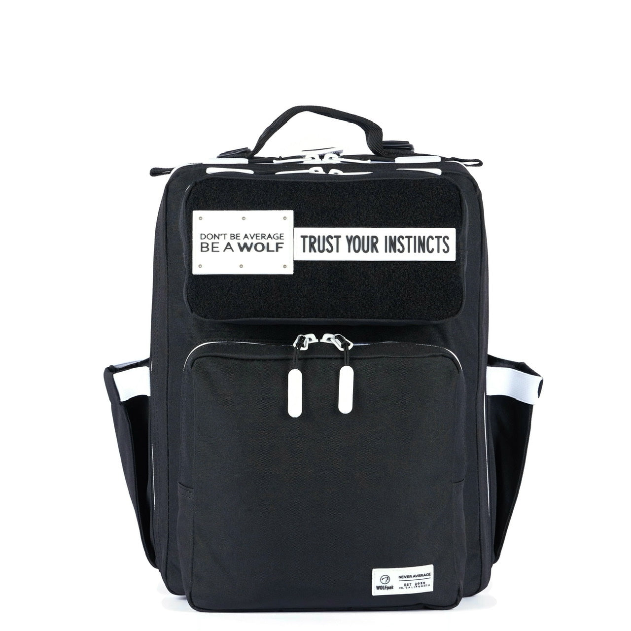 15L Backpack Alpha Black White Accents