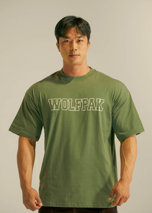 Men's Varsity Tee Moss Green