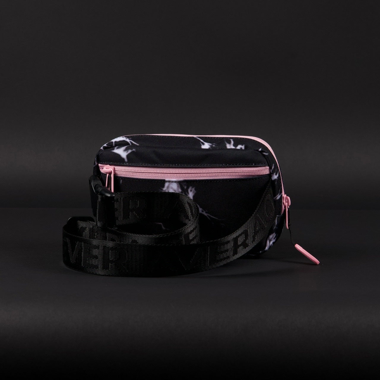 Crossbody Pack Black Lightning Knockout Pink