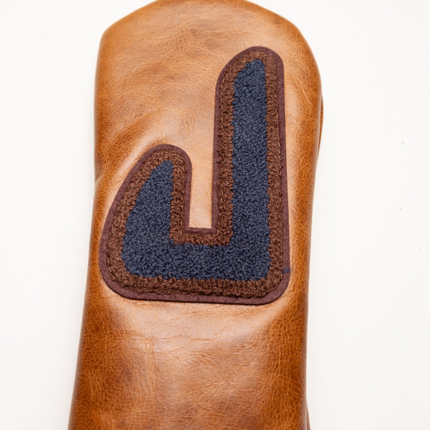 Block J Patch Fairway Headcover - Brown