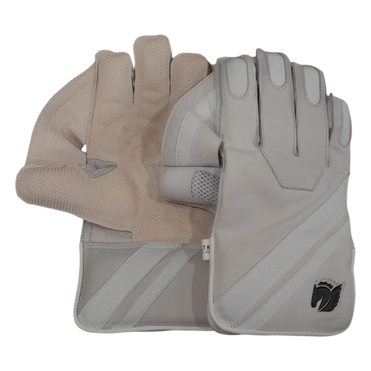 Players Wicket Keeping Glove - White/Carbon White