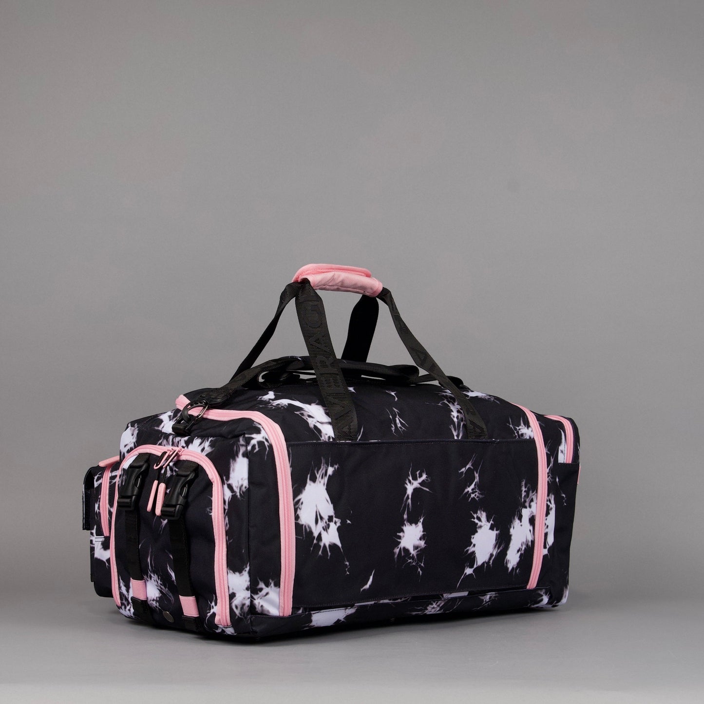 40L Ultimate Duffle Bag Black Lightning Knockout Pink