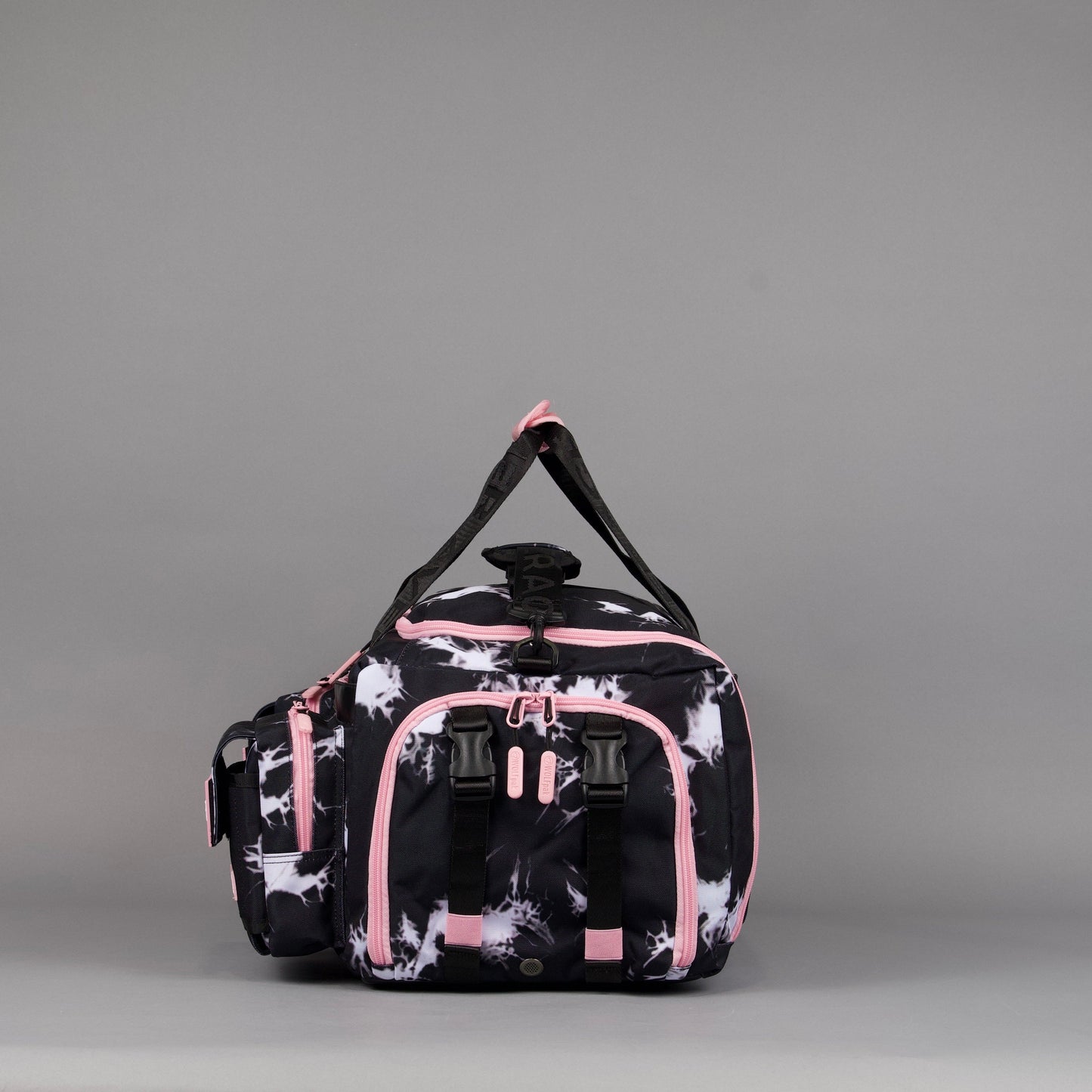 40L Ultimate Duffle Bag Black Lightning Knockout Pink