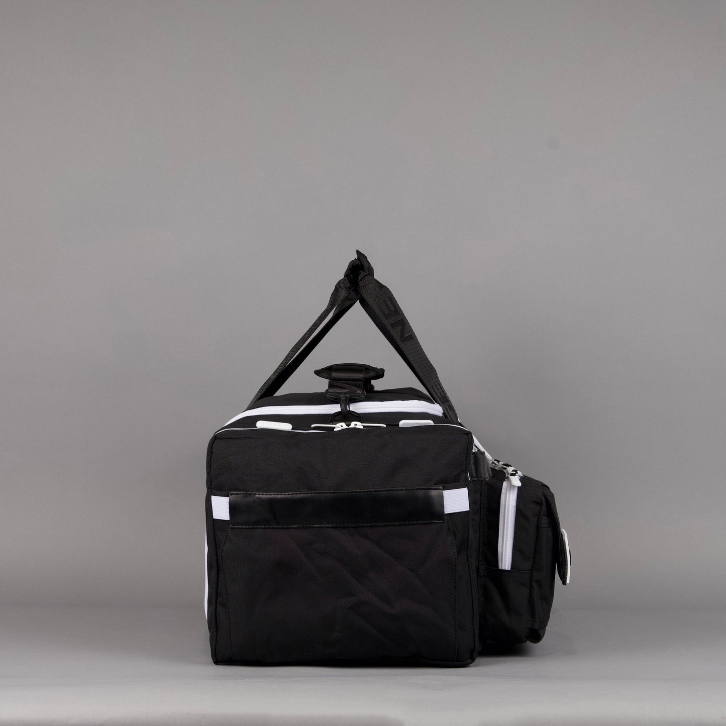 40L Ultimate Duffle Bag Alpha Black White Accents