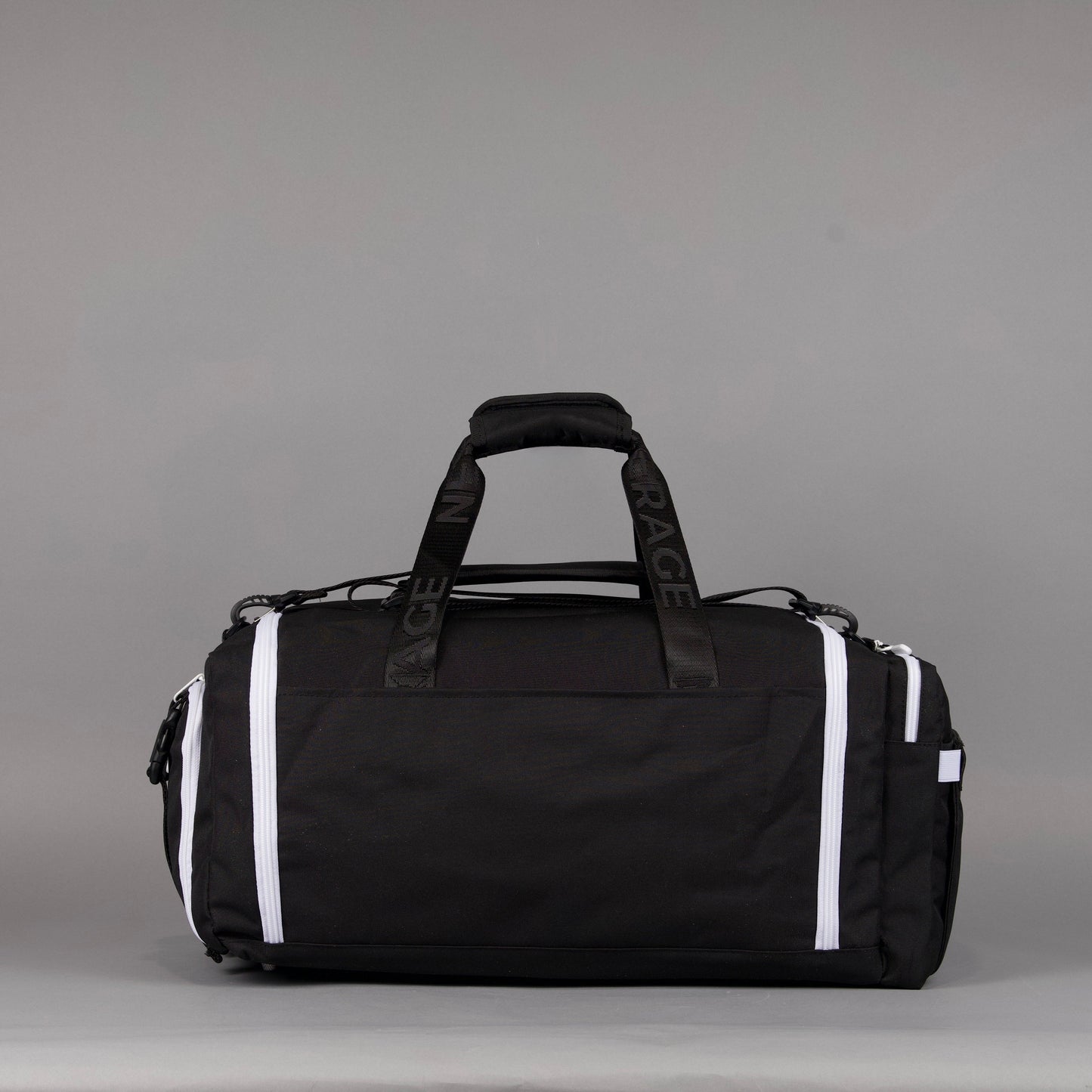 40L Ultimate Duffle Bag Alpha Black White Accents