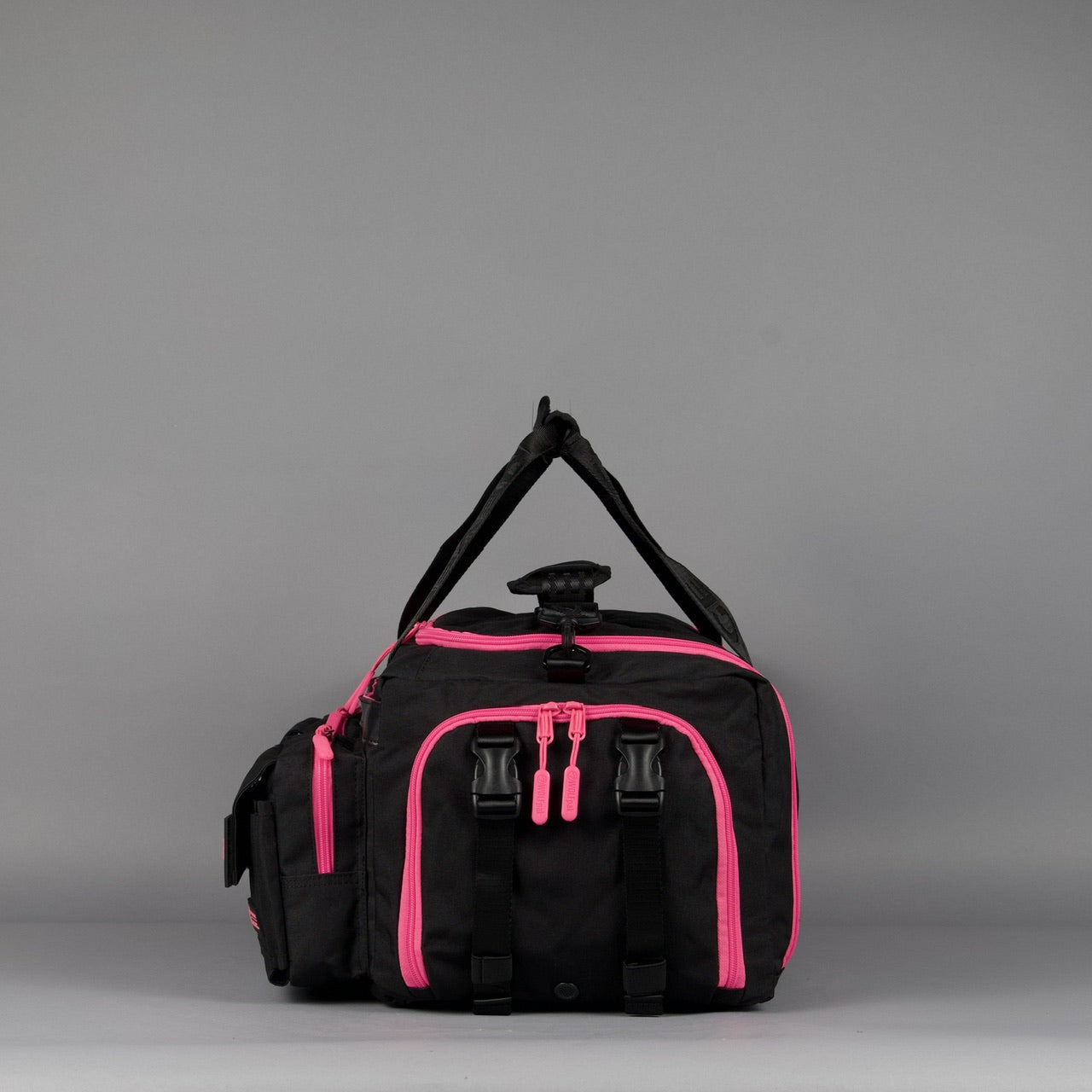 40L Ultimate Duffle Bag Black Neon Pink