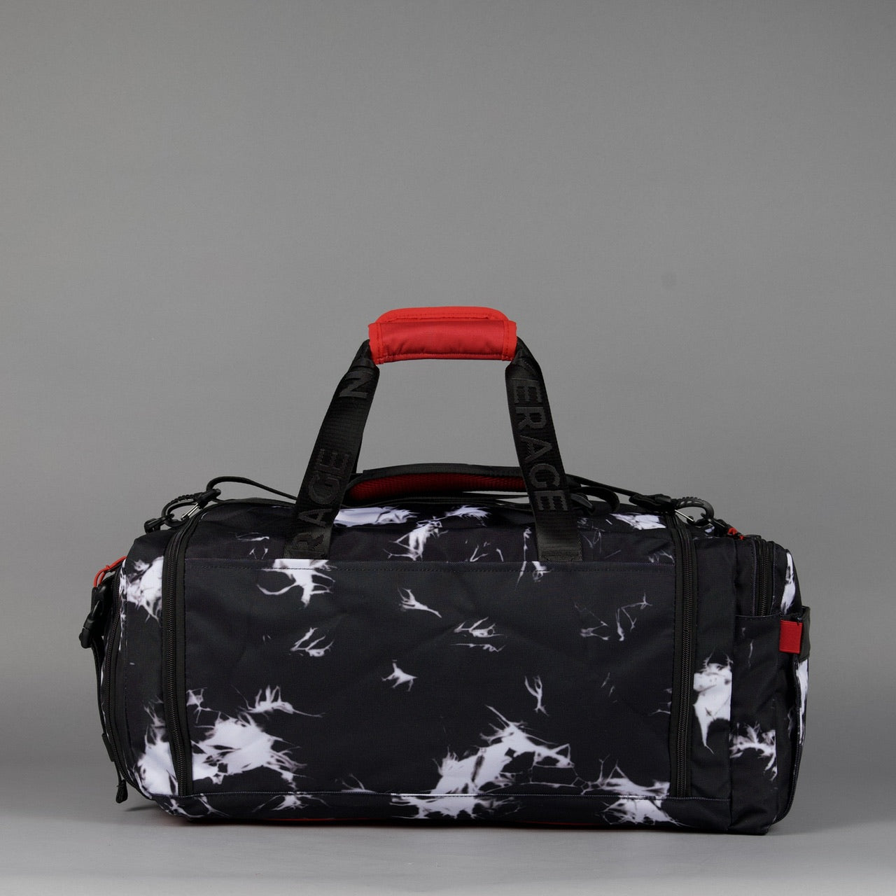 40L Ultimate Duffle Bag Black Lightning Immortal Red