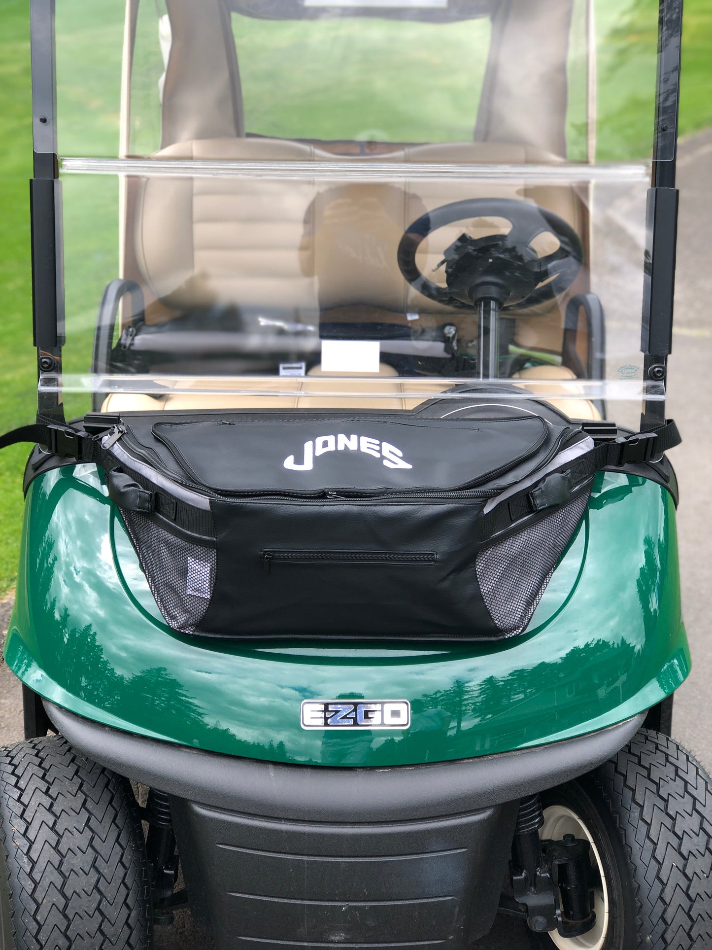 Arched Jones Cart Cooler - Black