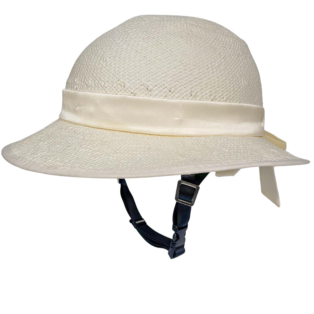 Straw Hat Bike Helmet Ivory