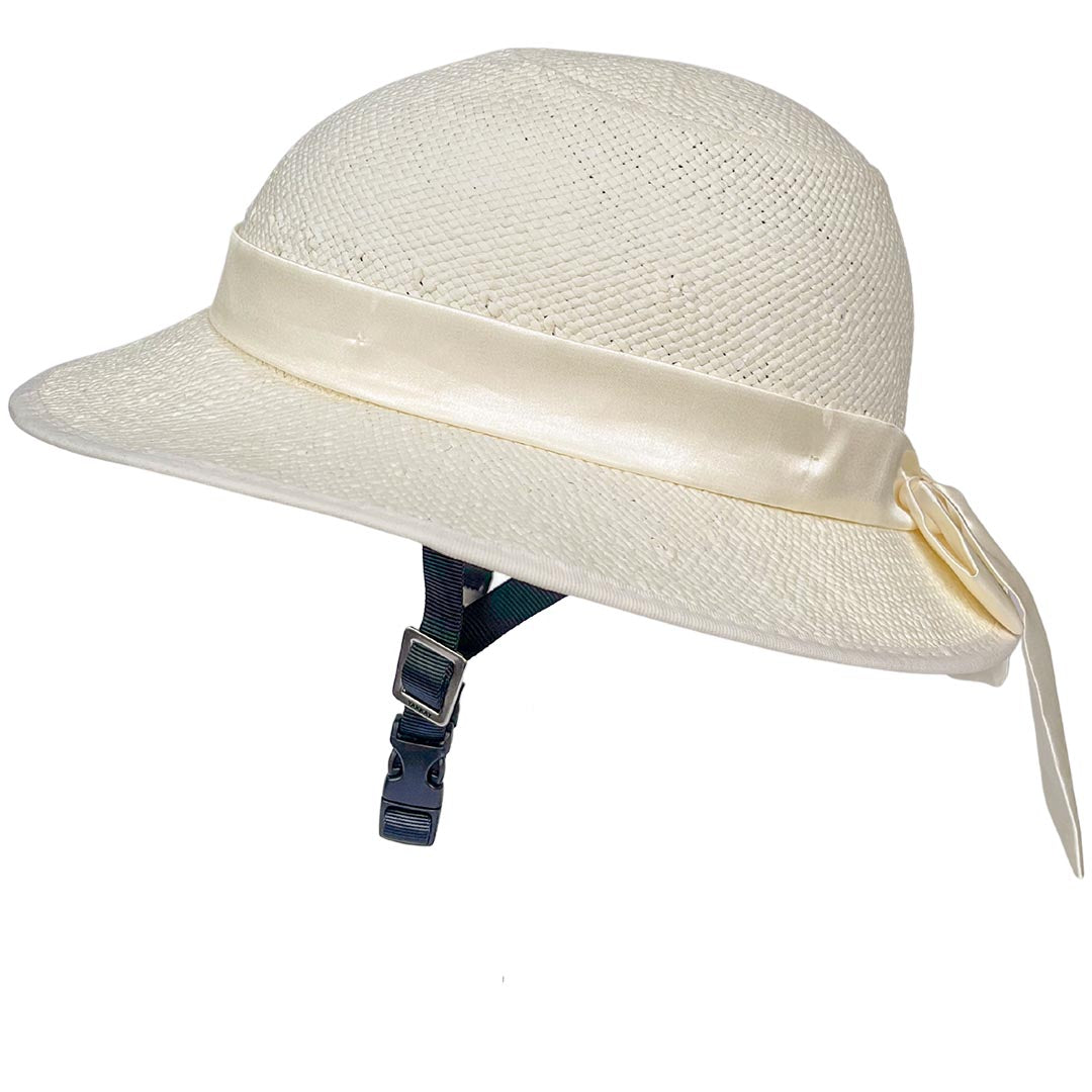 Straw Hat Bike Helmet Ivory